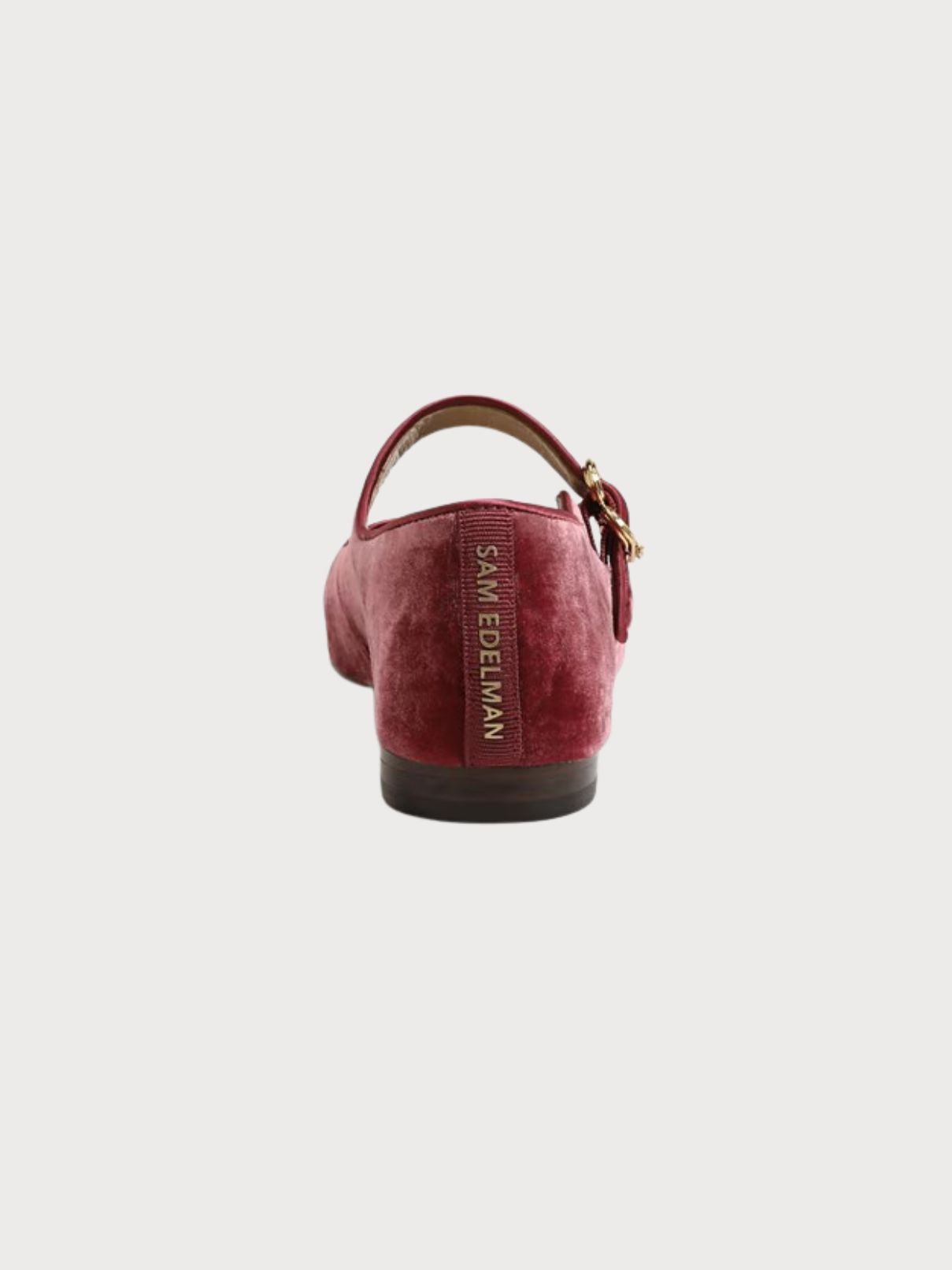 Sam Edelman Michaela Flat Mauve Velvet