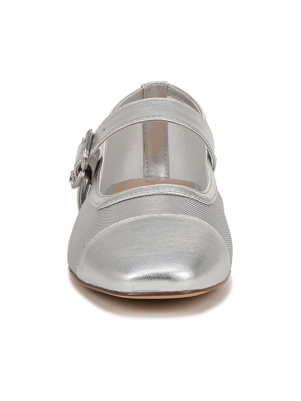 Sam Edelman Miranda Flat in Silver Mesh