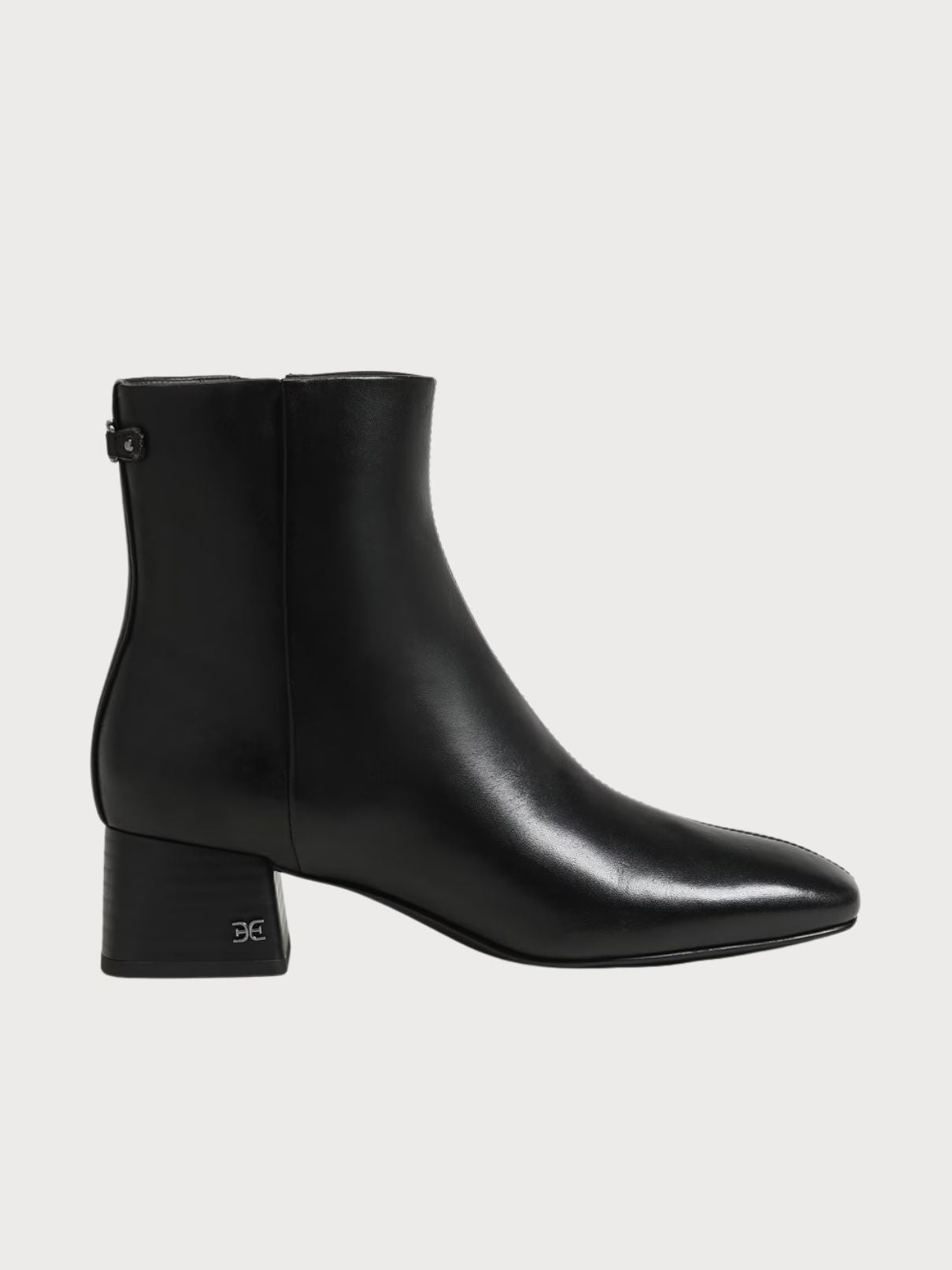Sam Edelman Paige Ankle Bootie in Black Leather