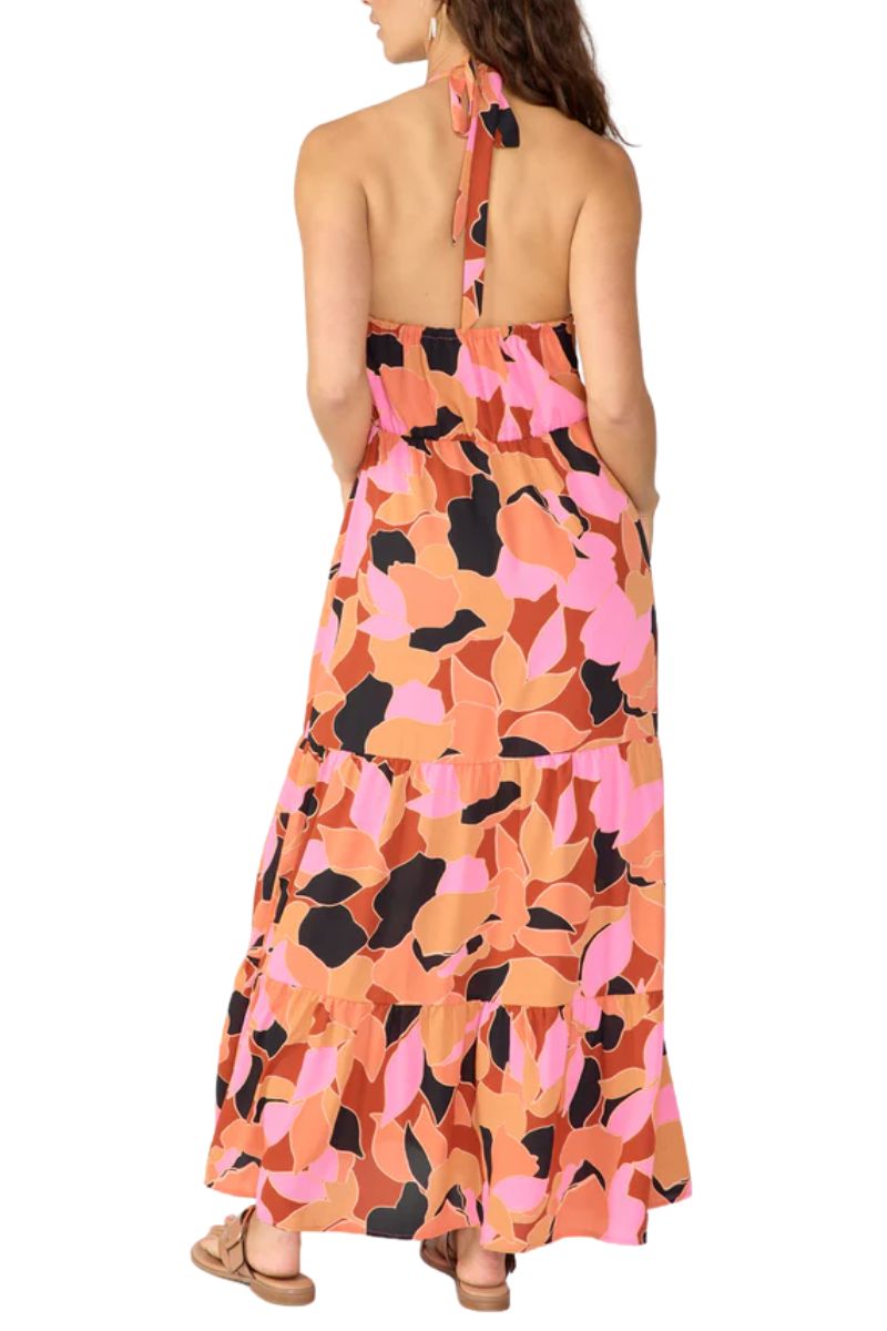 Sanctuary Backless Maxi in Solar Power Print