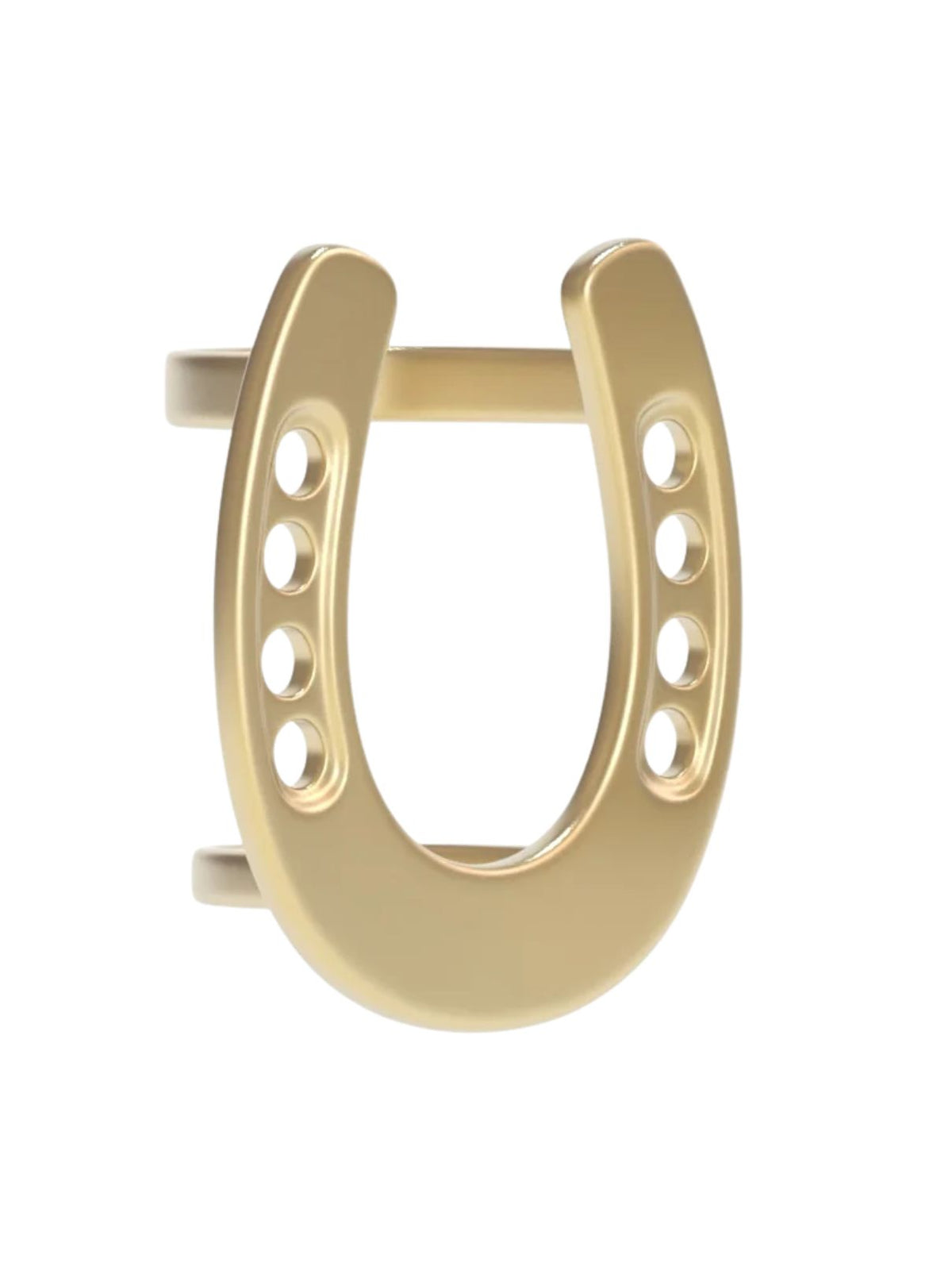Saturday Silks Lucky Horseshoe Scarf Ring