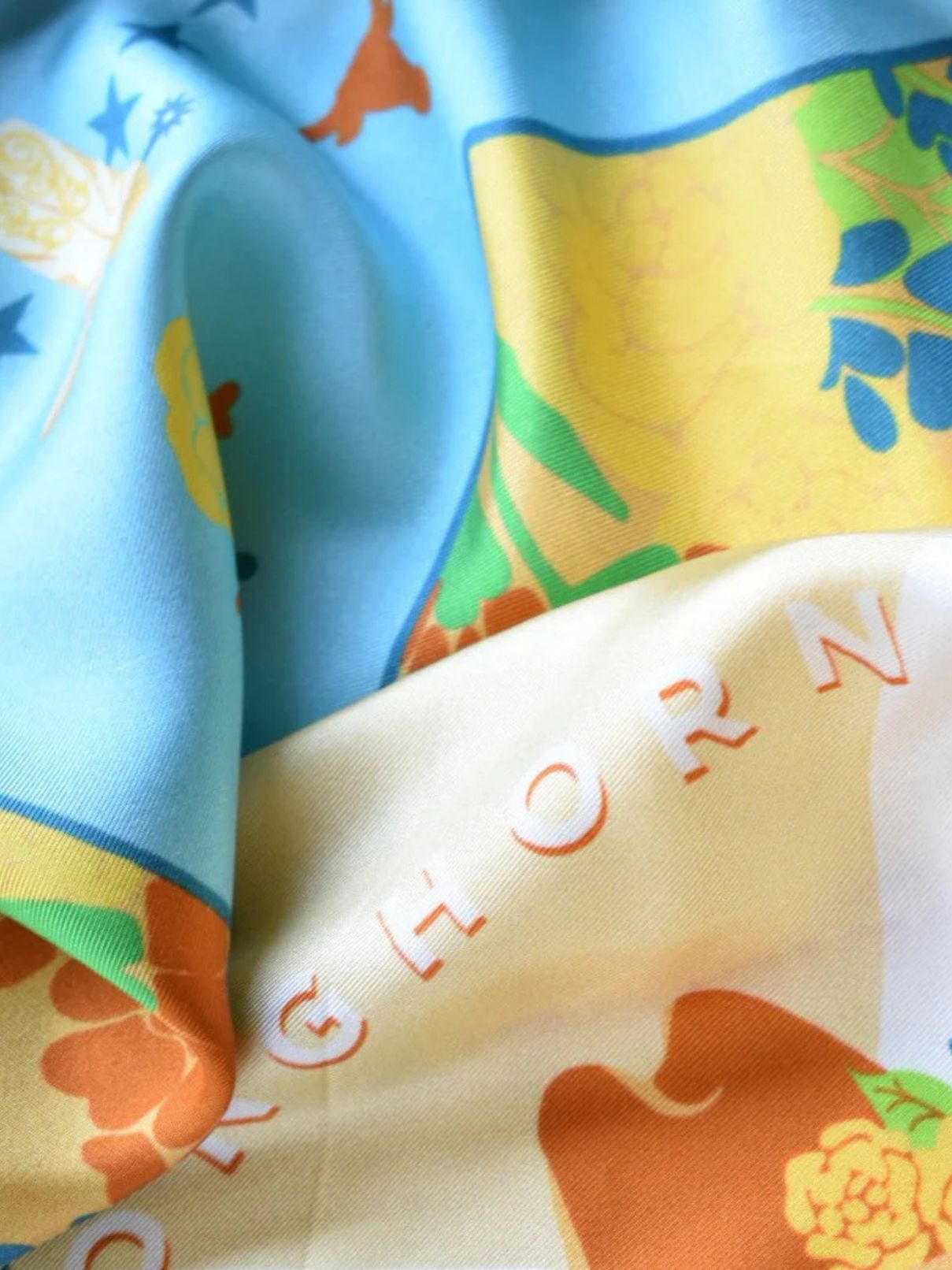 Saturday Silks Texas Longhorns Saturday Scarf