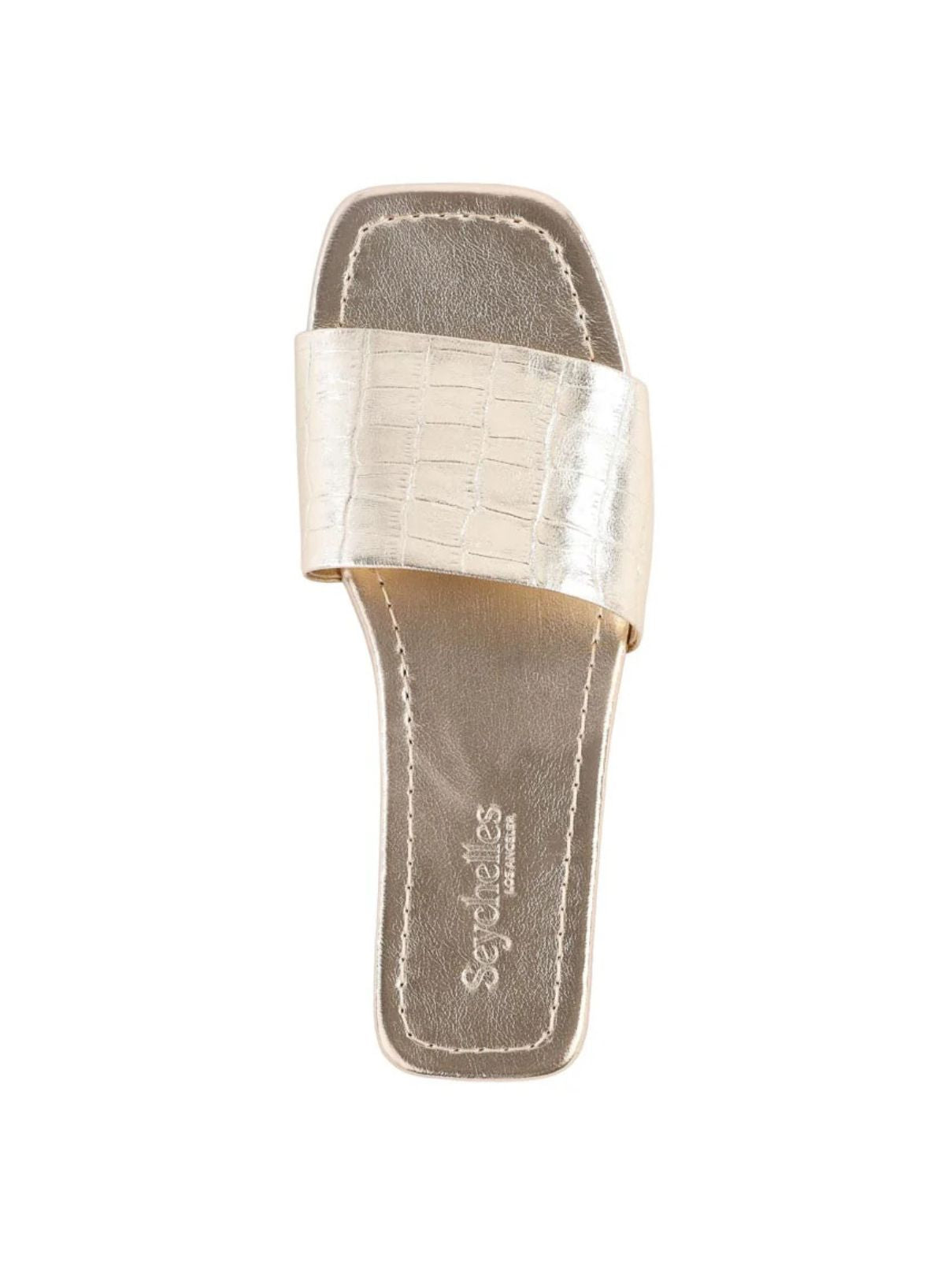 Seychells Paris Sandal Croco Leather