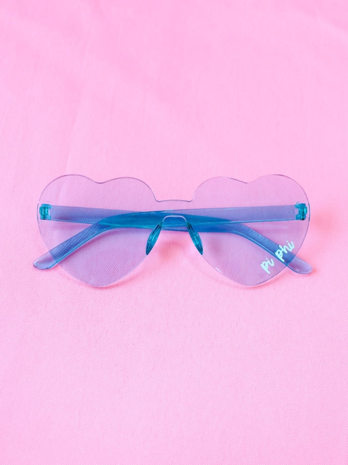 Sorority Heart Sunglasses Pi Beta Phi