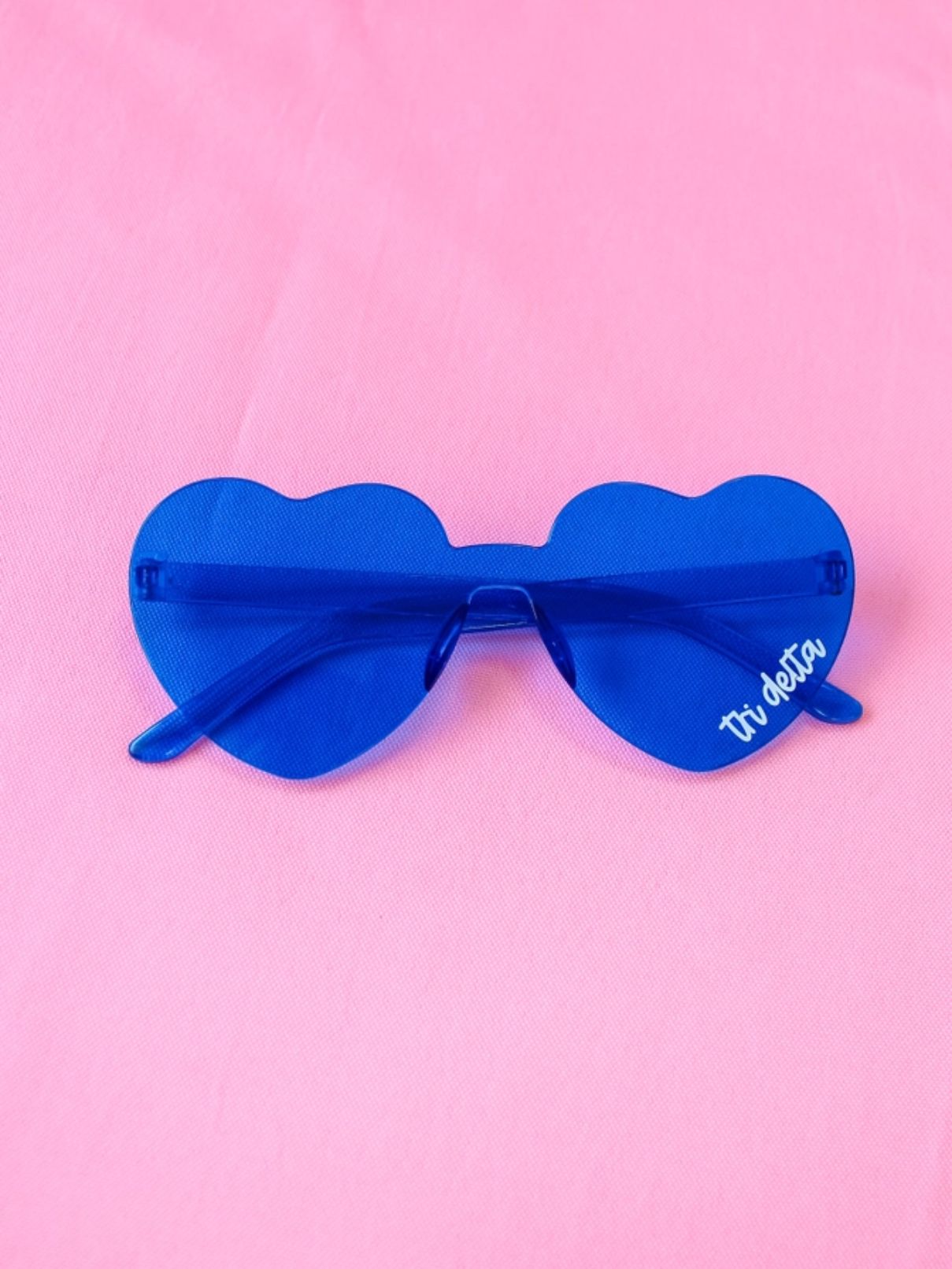 Sorority Heart Sunglasses Tri Delt