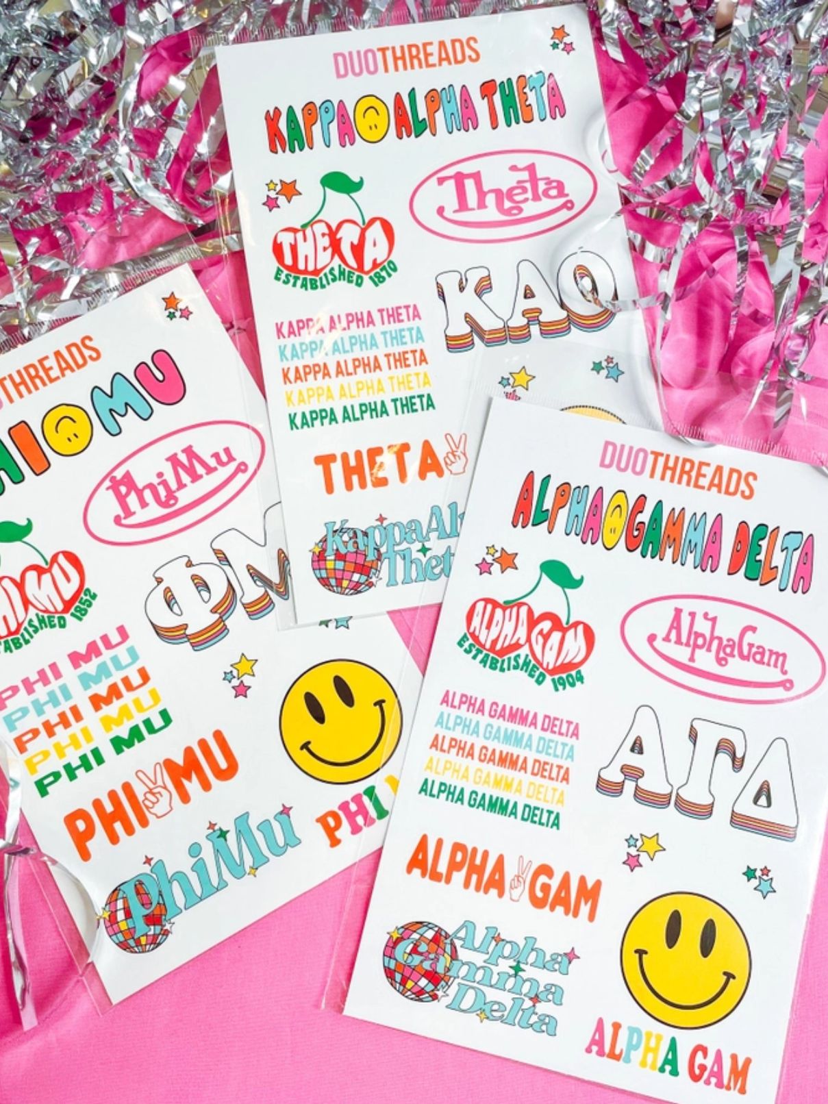 Sorority Stickers Pi Phi