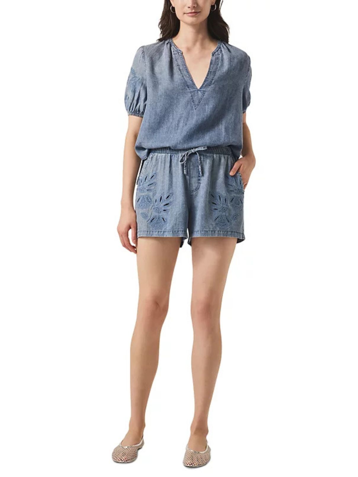 Splendid Cayden Short in Indigo