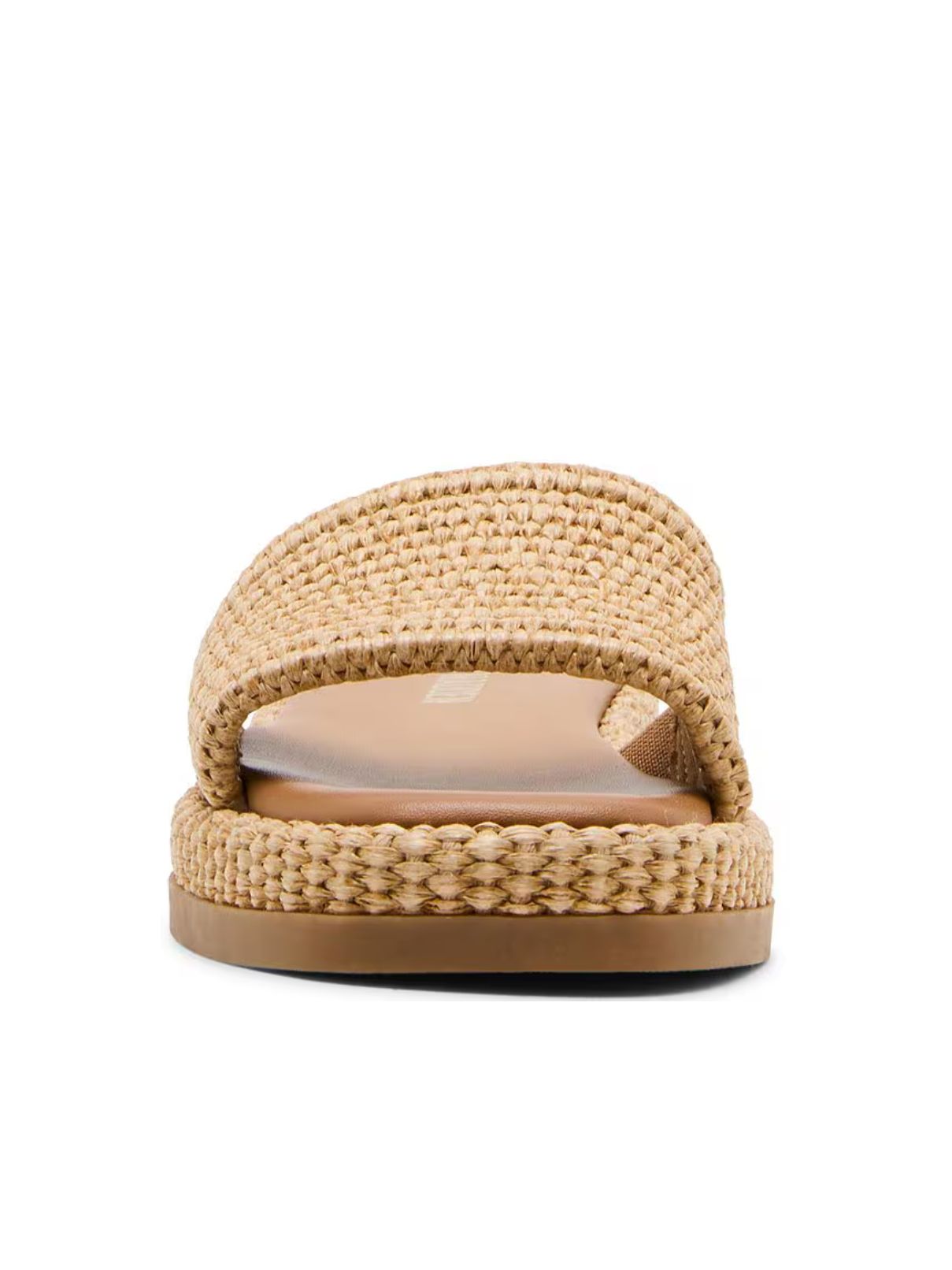 Steve Madden Boardwalk Sandal in Natural Raffia