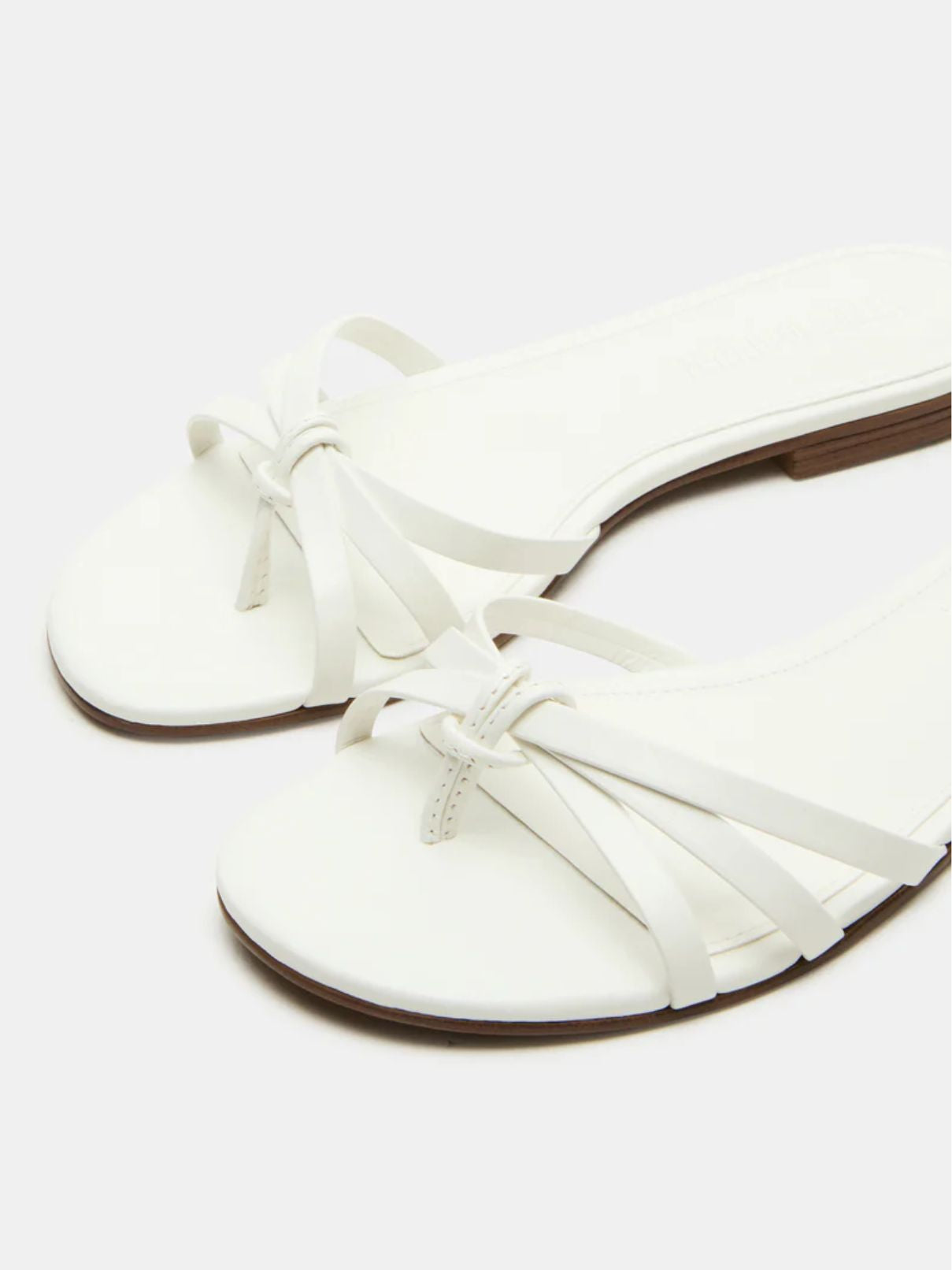 Steve Madden Calissi Sandal White Leather