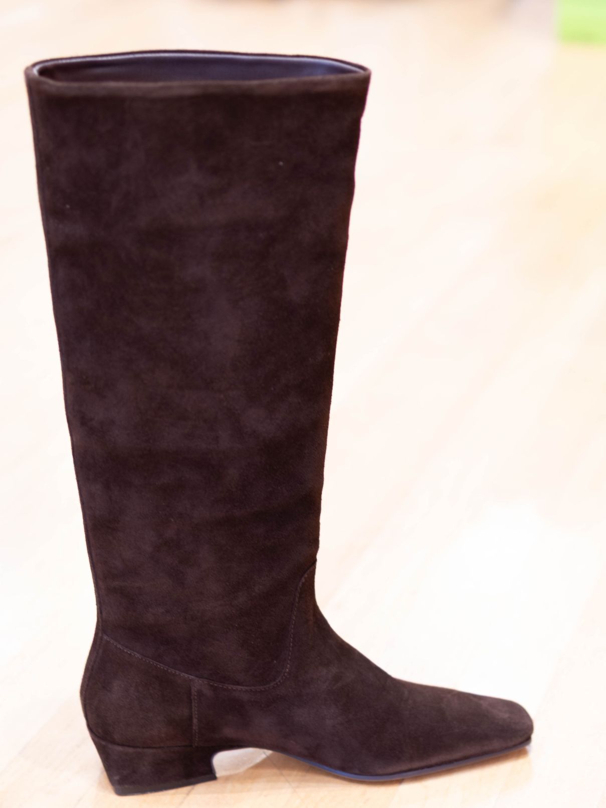 Steve Madden Dantelle Boot in Brown Suede