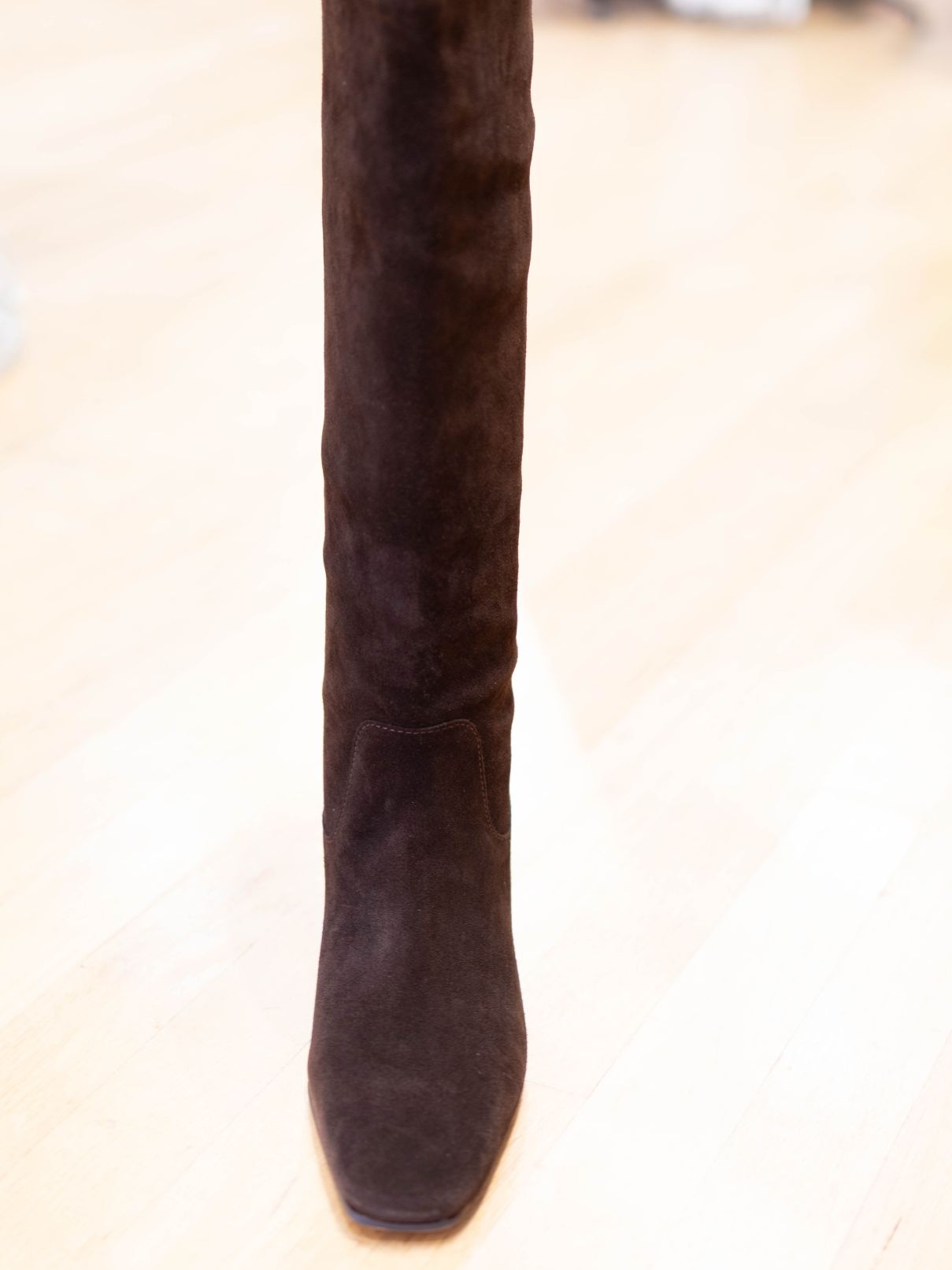 Steve Madden Dantelle Boot in Brown Suede