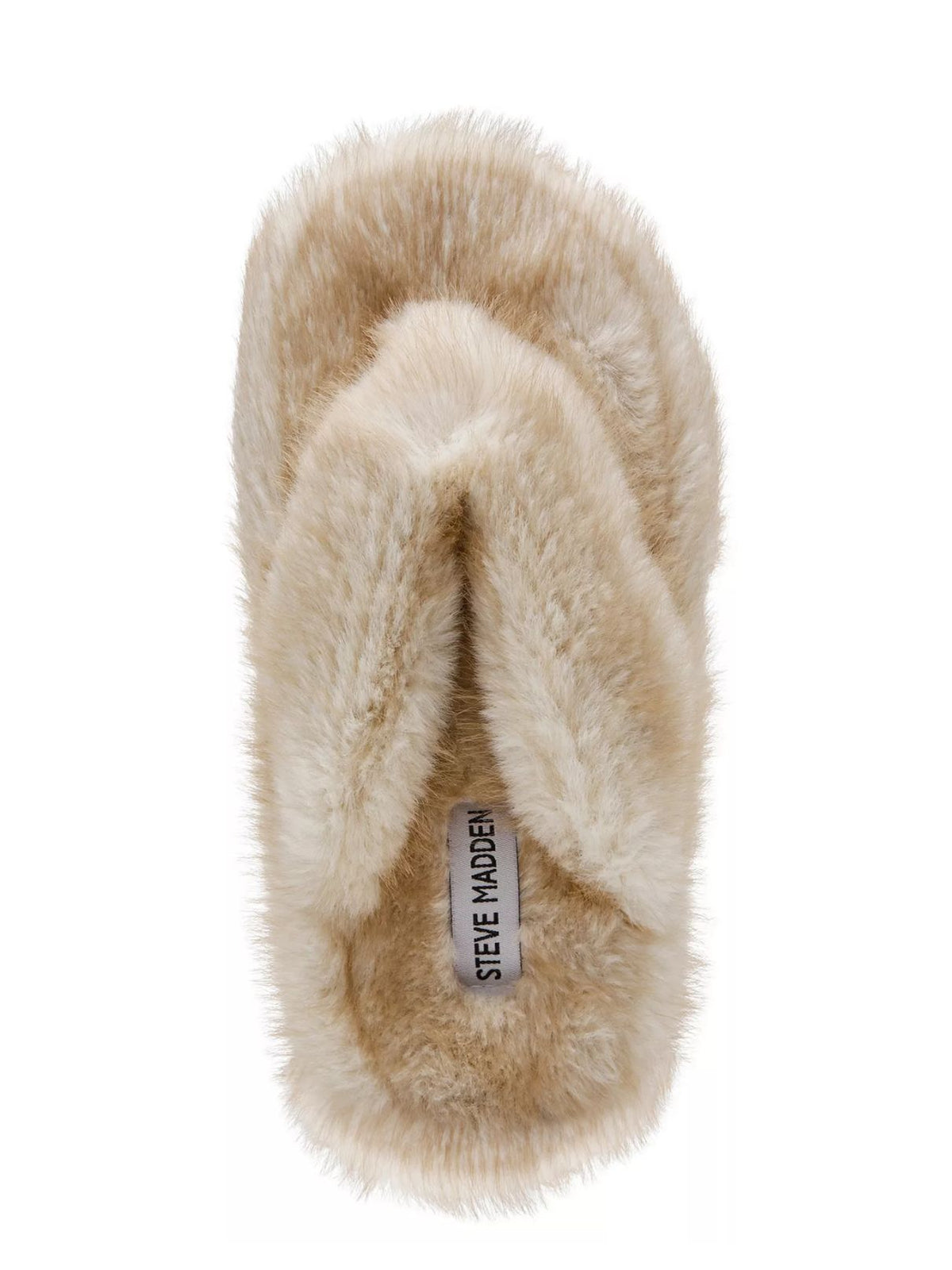 Steve Madden Fizzy Platform Thong Sandals in Natural