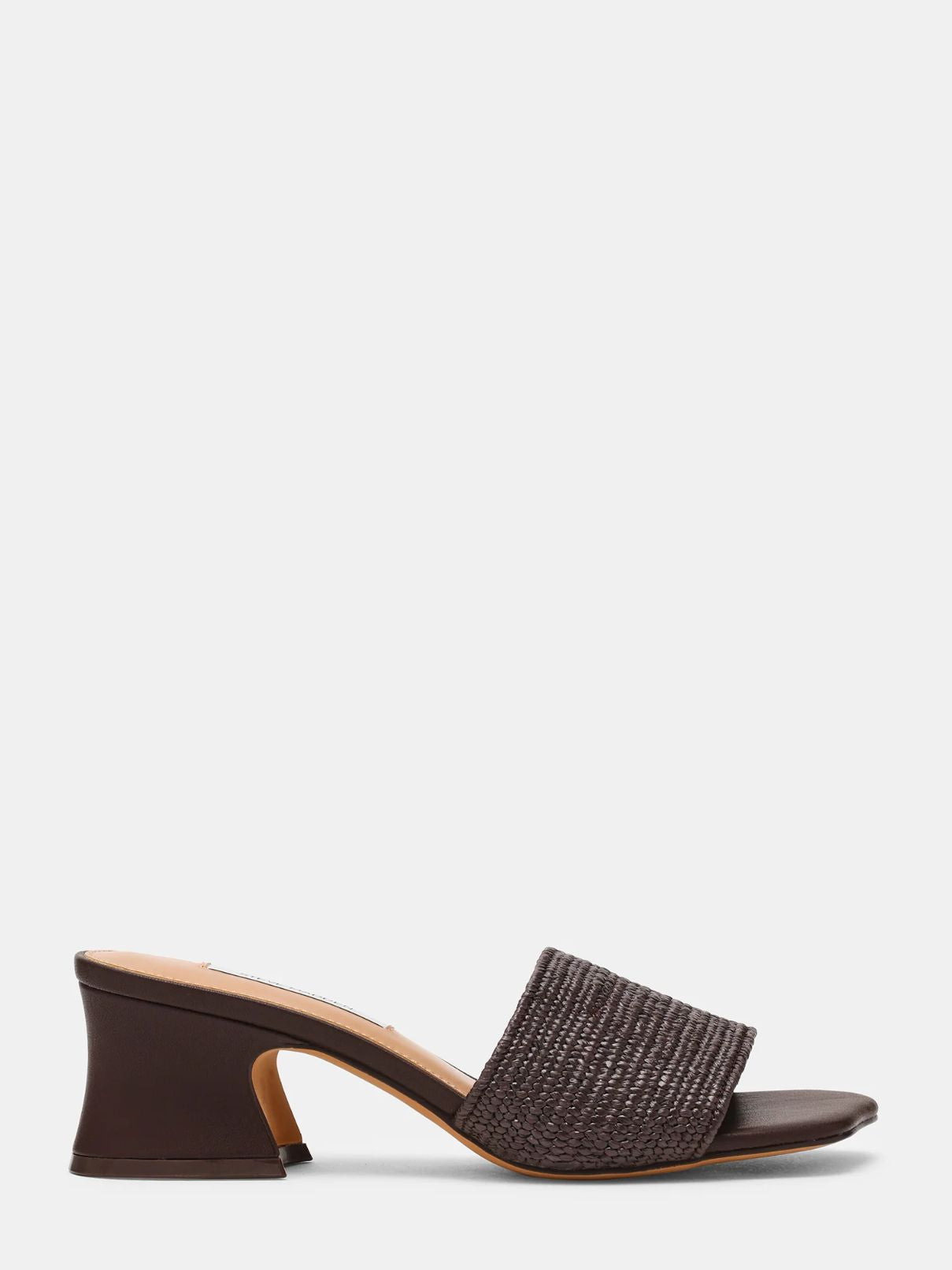Steve Madden Frolic Heel in Brown Raffia