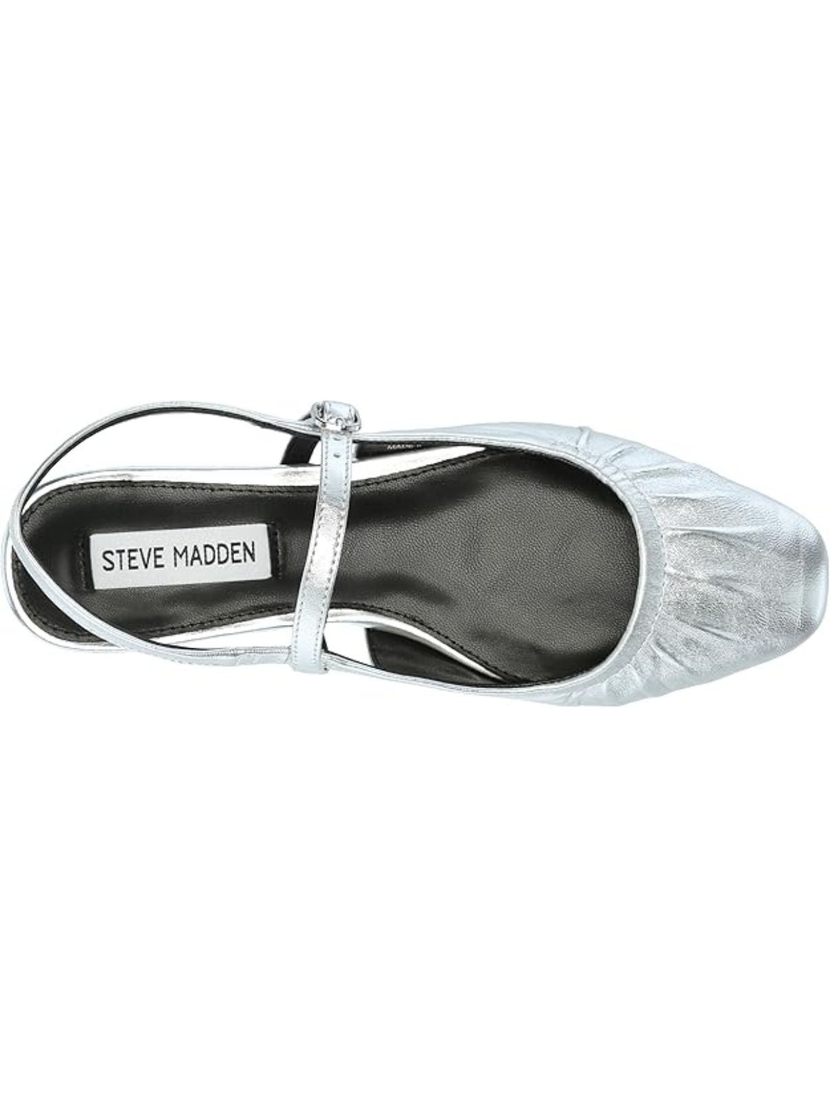 Steve Madden Giselle Ballet Flat in Silver