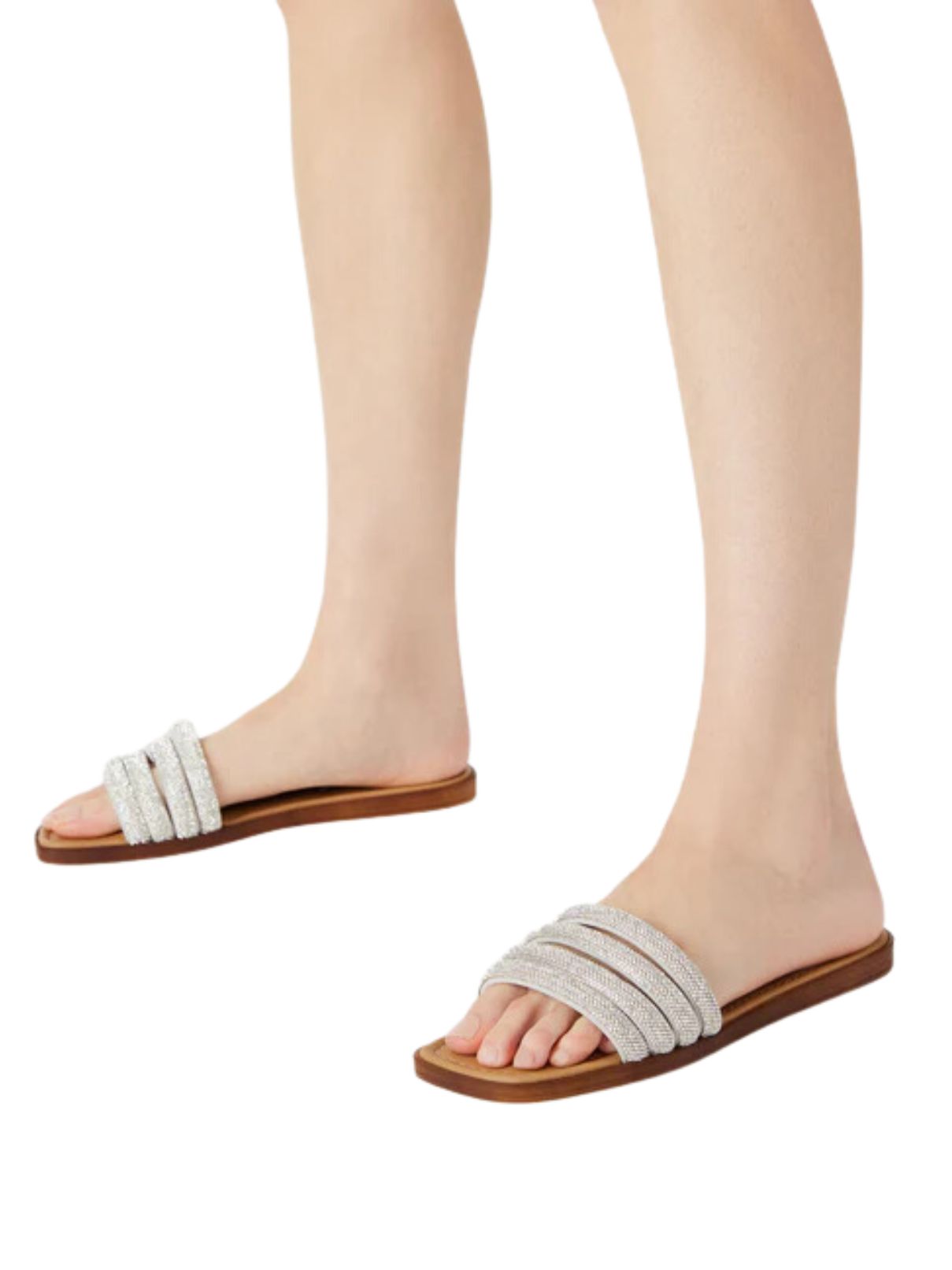 Steve Madden Glitz Sandle in Rhinestone