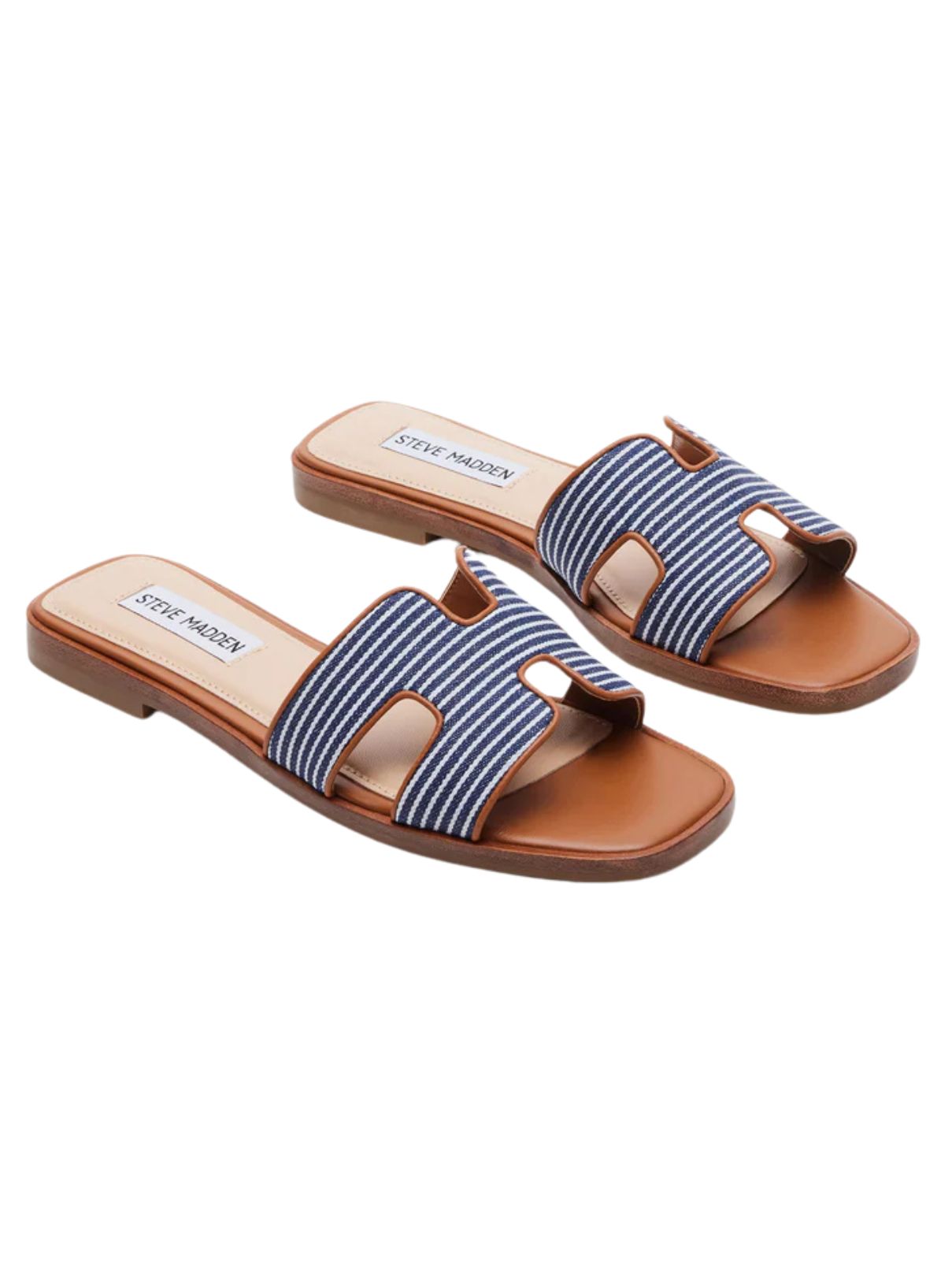 Steve Madden Hadyn Sandal Navy/White