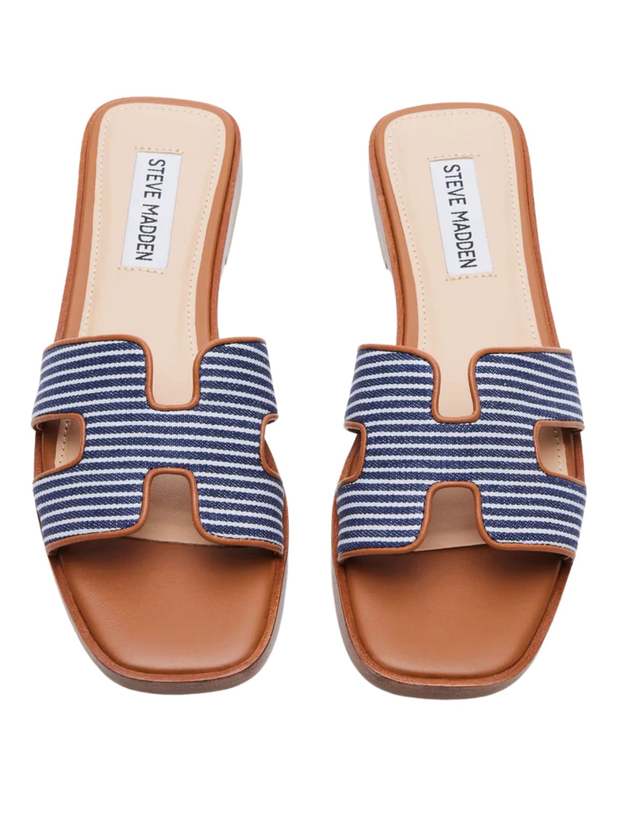 Steve Madden Hadyn Sandal Navy/White