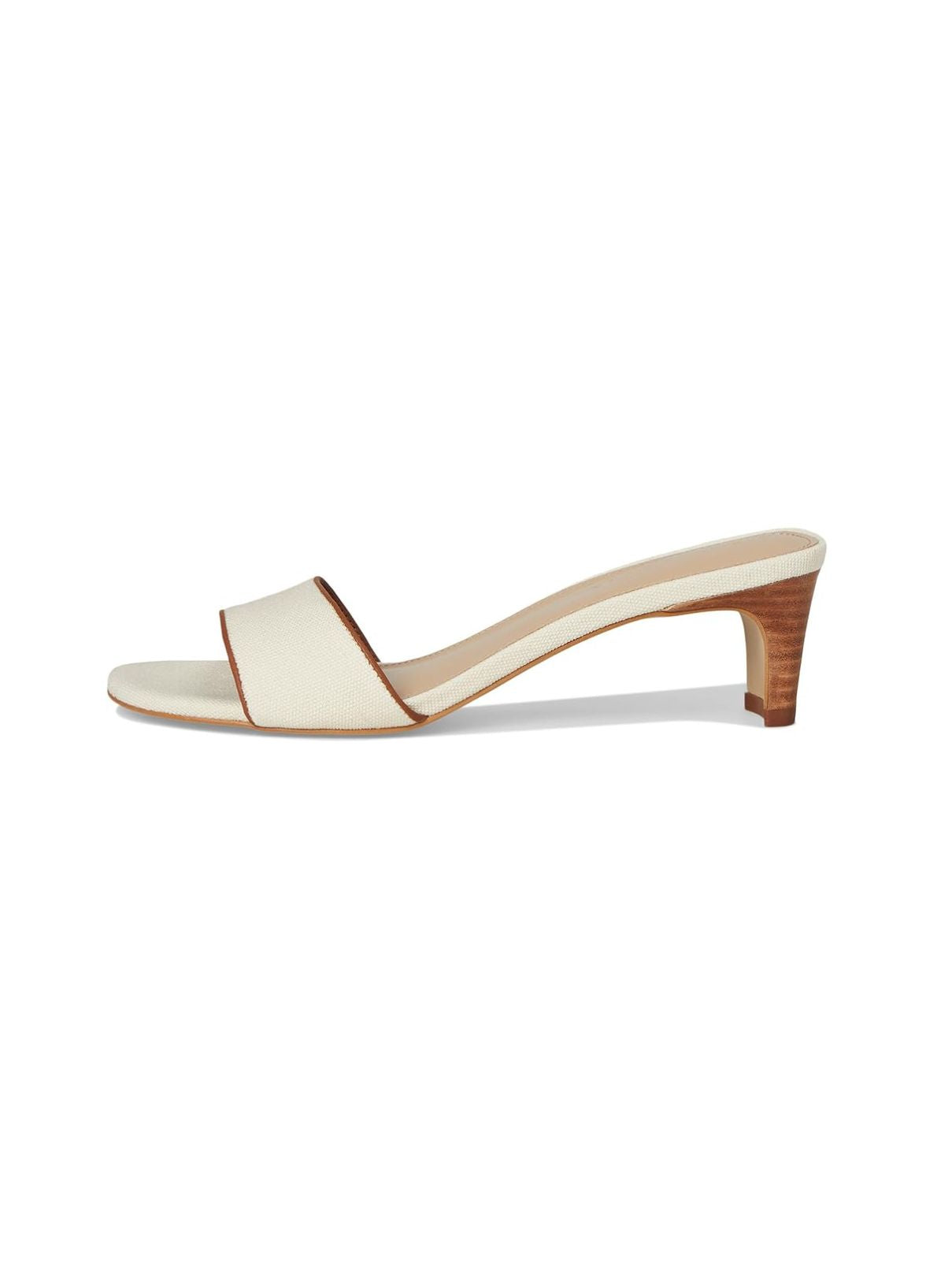 Steve Madden Patsy Heel in Natural Linen