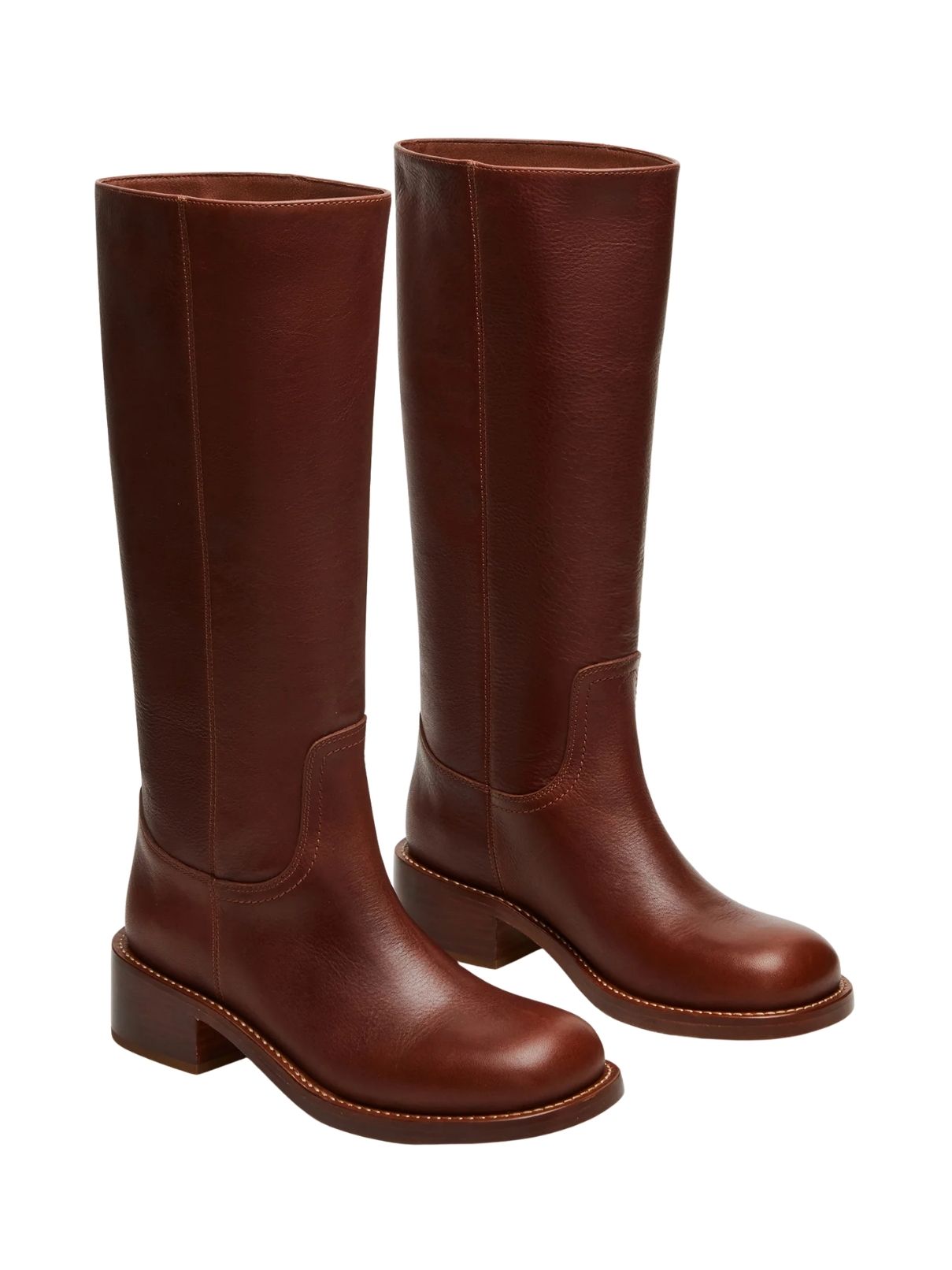 Steve Madden Riggs Boot – Rust Leather