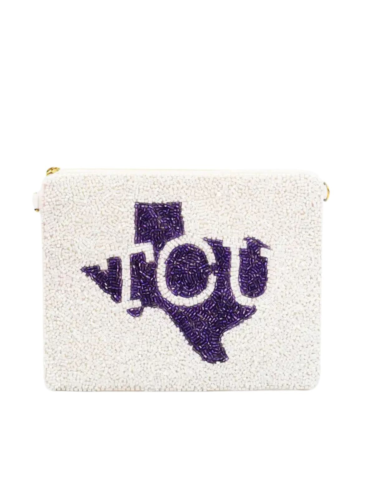 TCU Texas Pouch