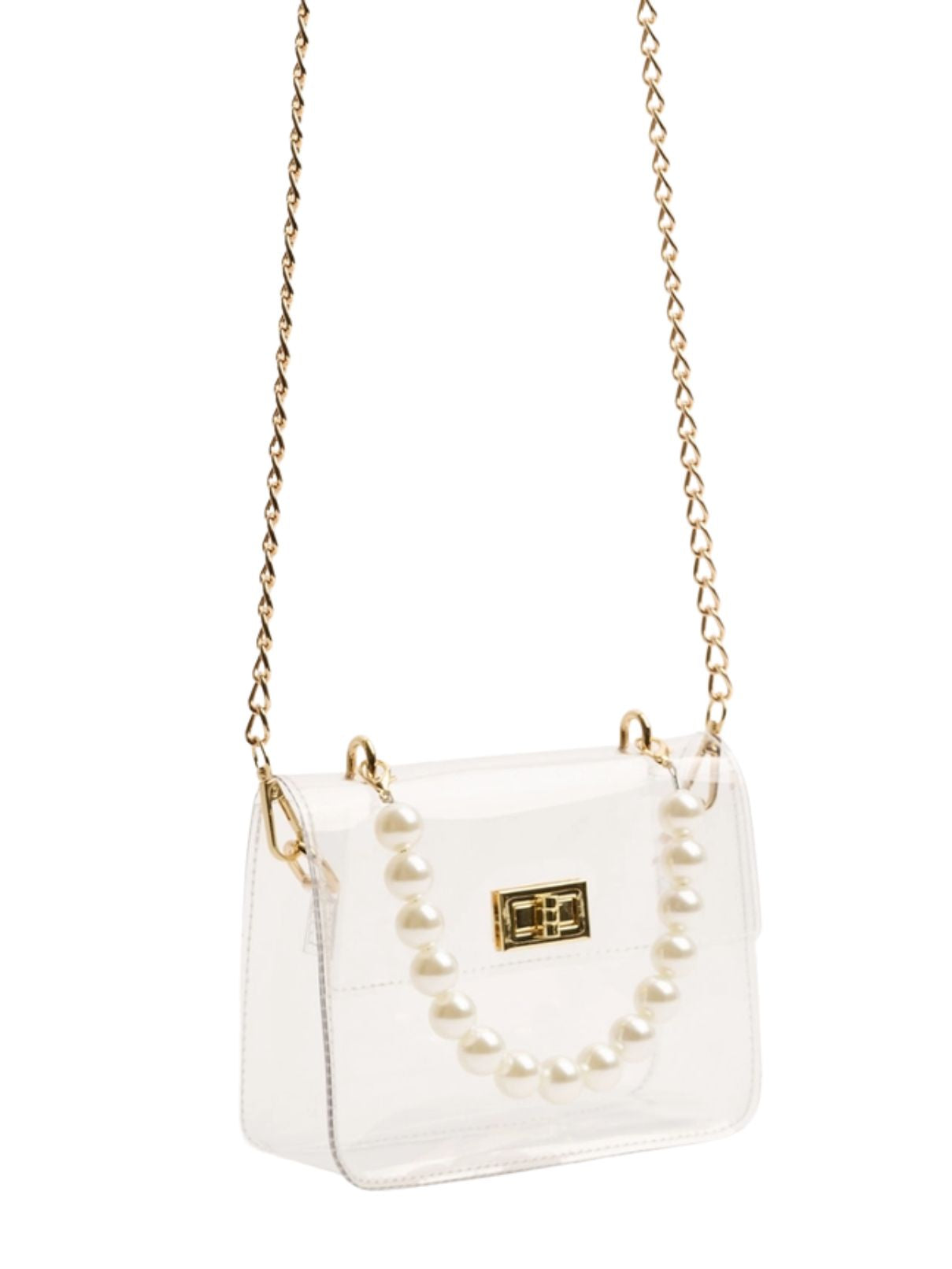 The Audrey Pearl Clear Stadium Bag