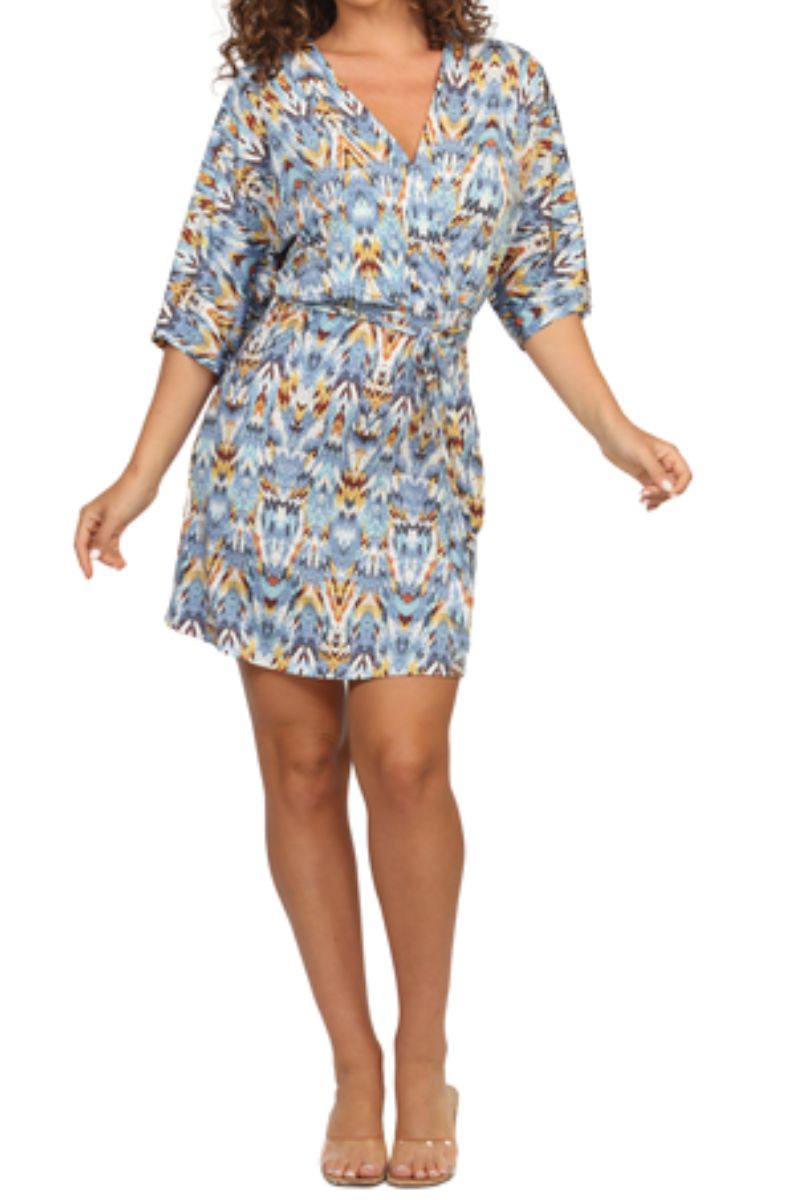 Veronica M Kimono Dress in Katryna