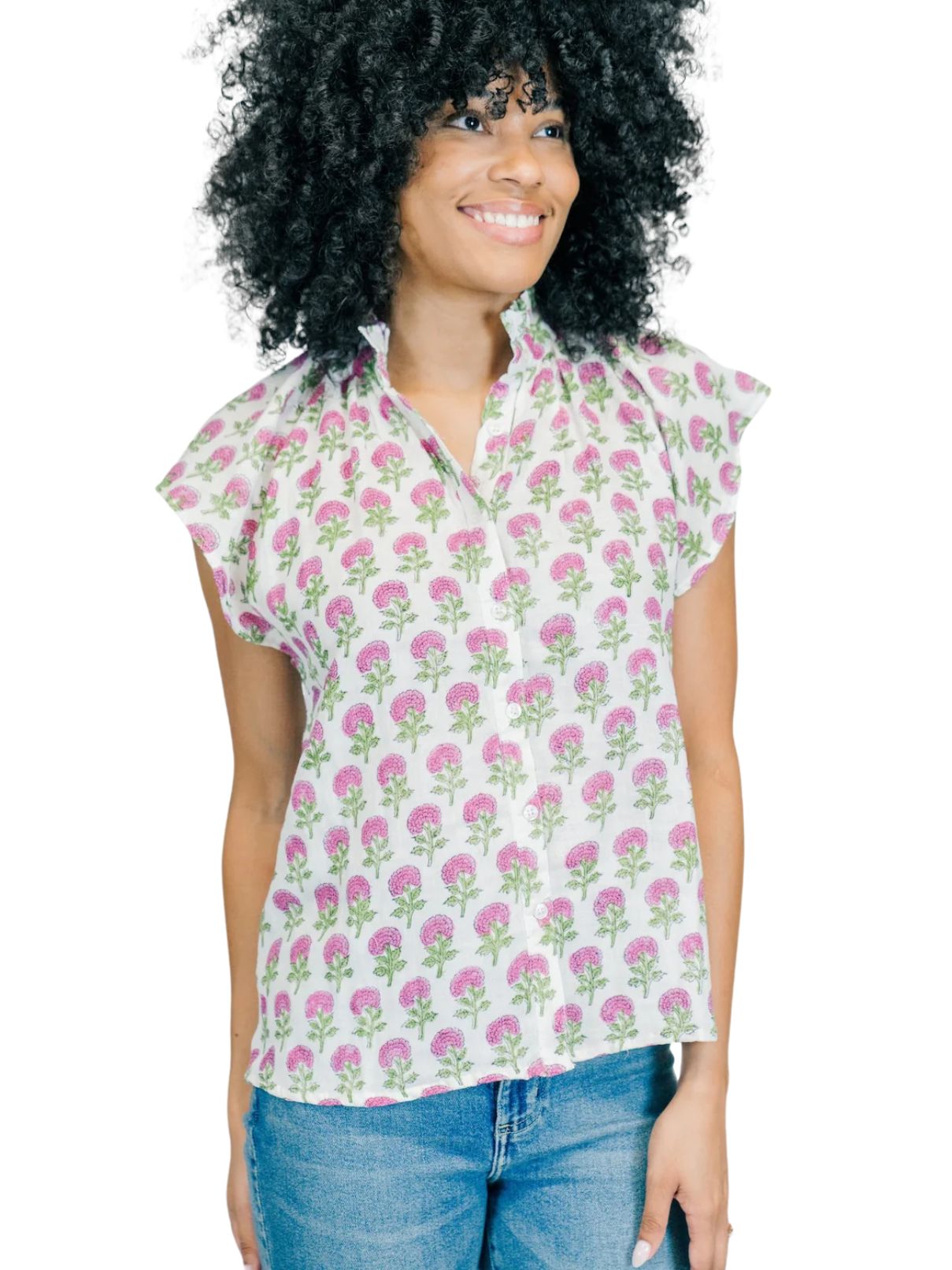 Victoria Dunn Bay's Blouse in Poppy