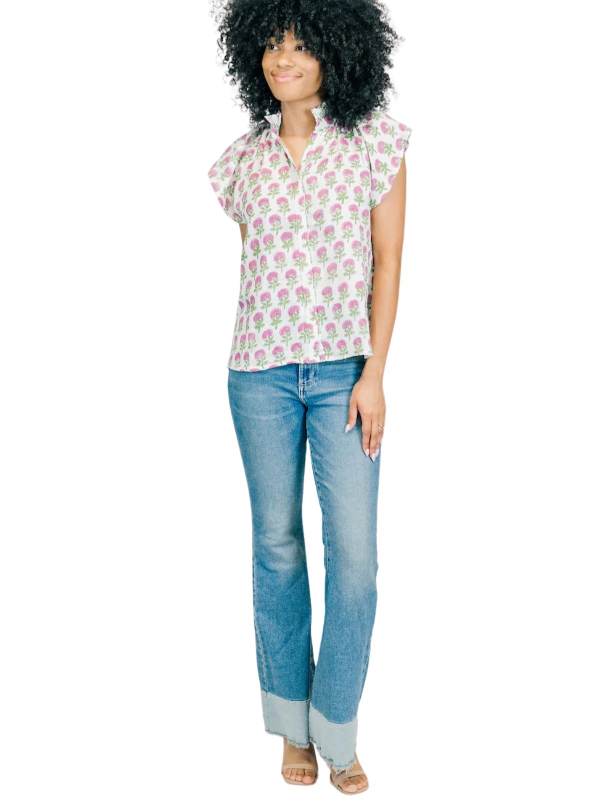 Victoria Dunn Bay's Blouse in Poppy