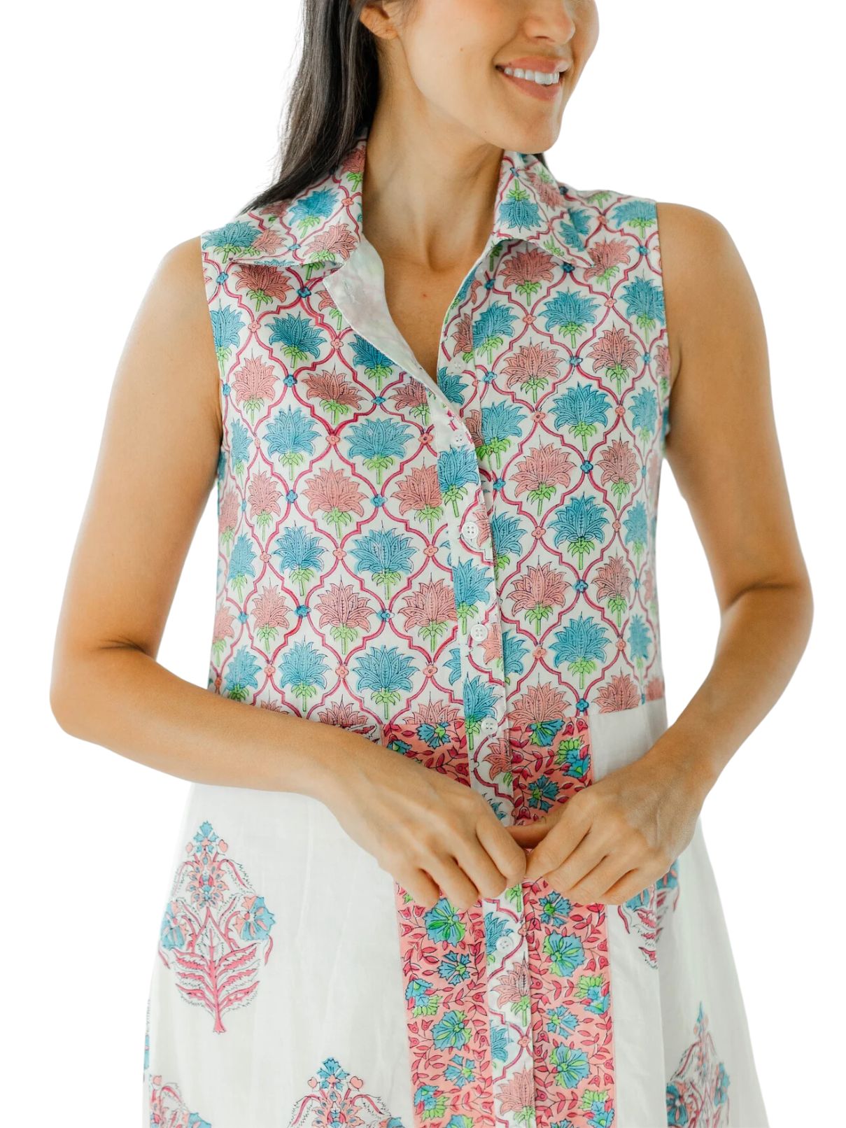 Victoria Dunn Beaufort Dress in Carnation