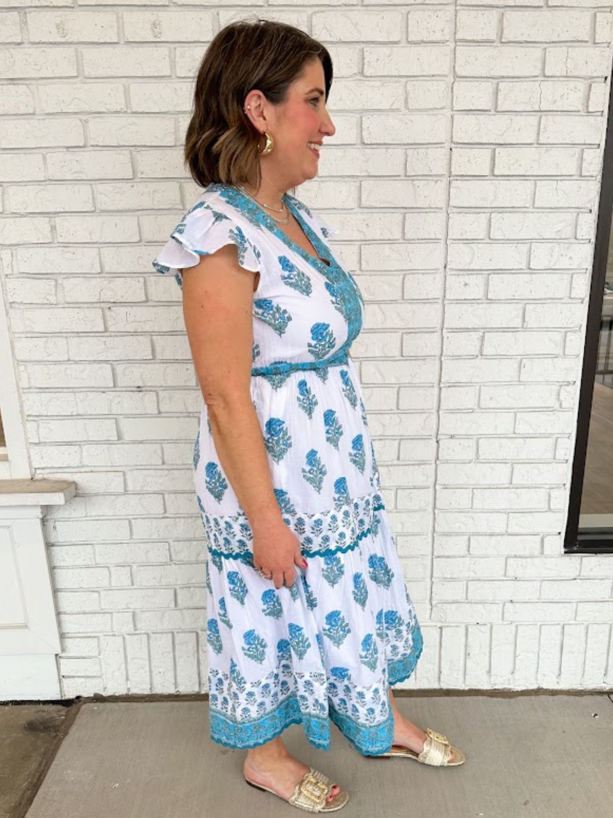 Victoria Dunn Hallie Midi in Capri