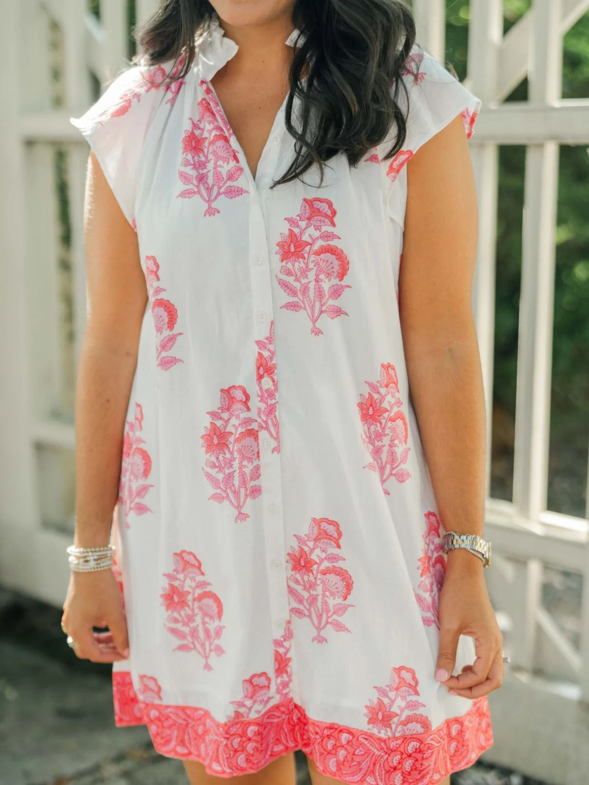 Victoria Dunn Lucia Dress in Honeysuckle