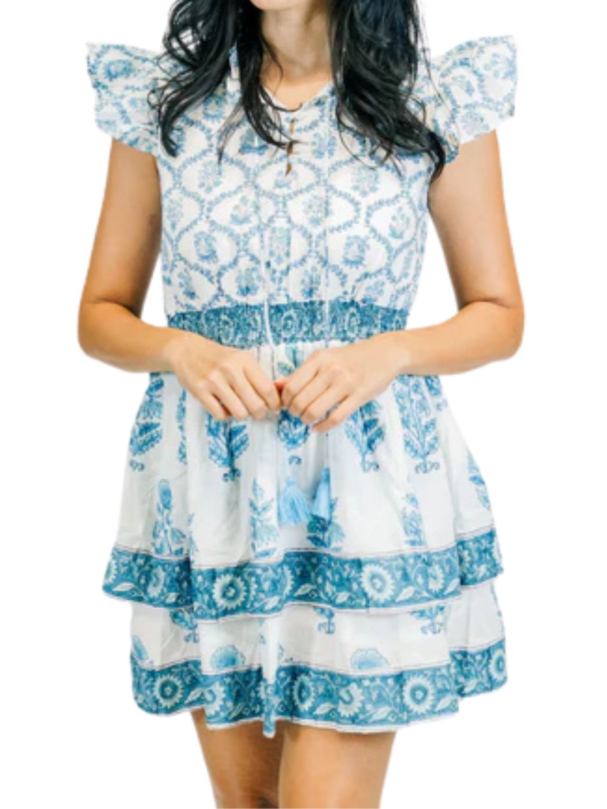 Victoria Dunn Stella Dress in Primrose