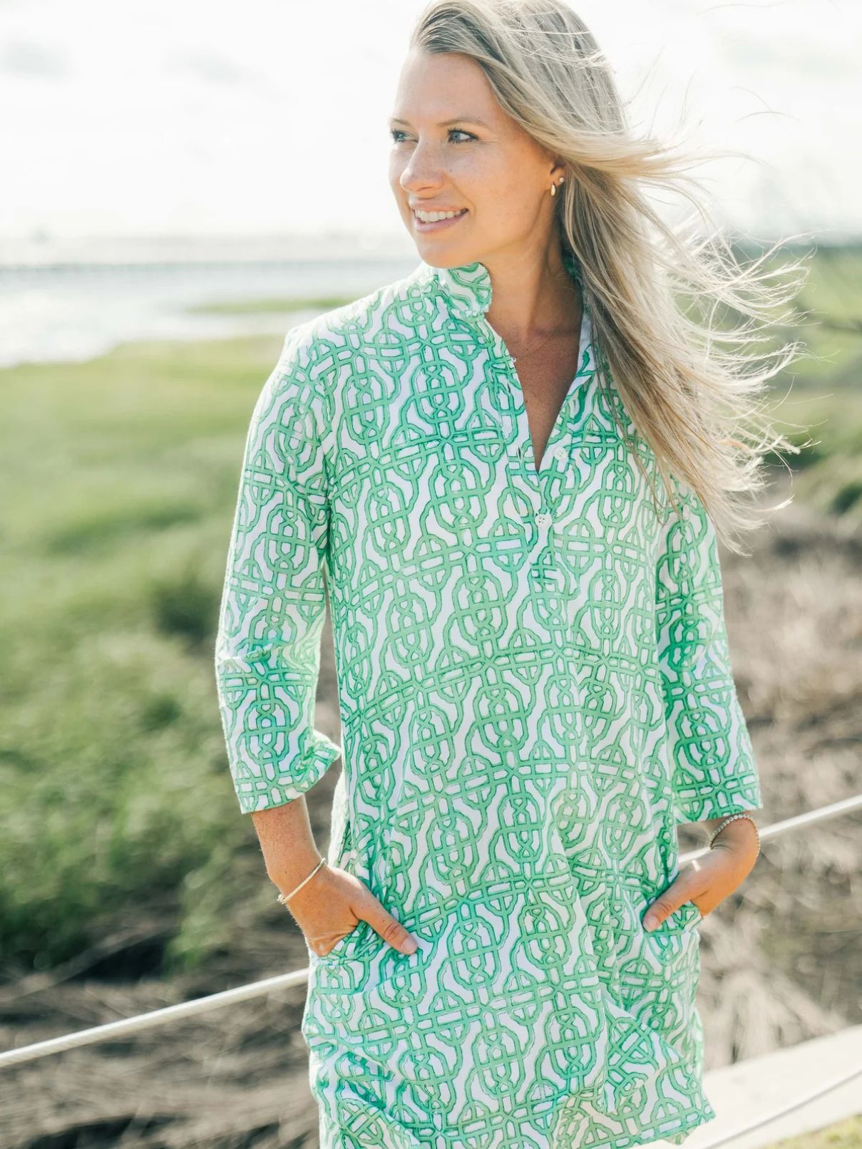 Victoria Dunn Sully Mandarin Prism Dress