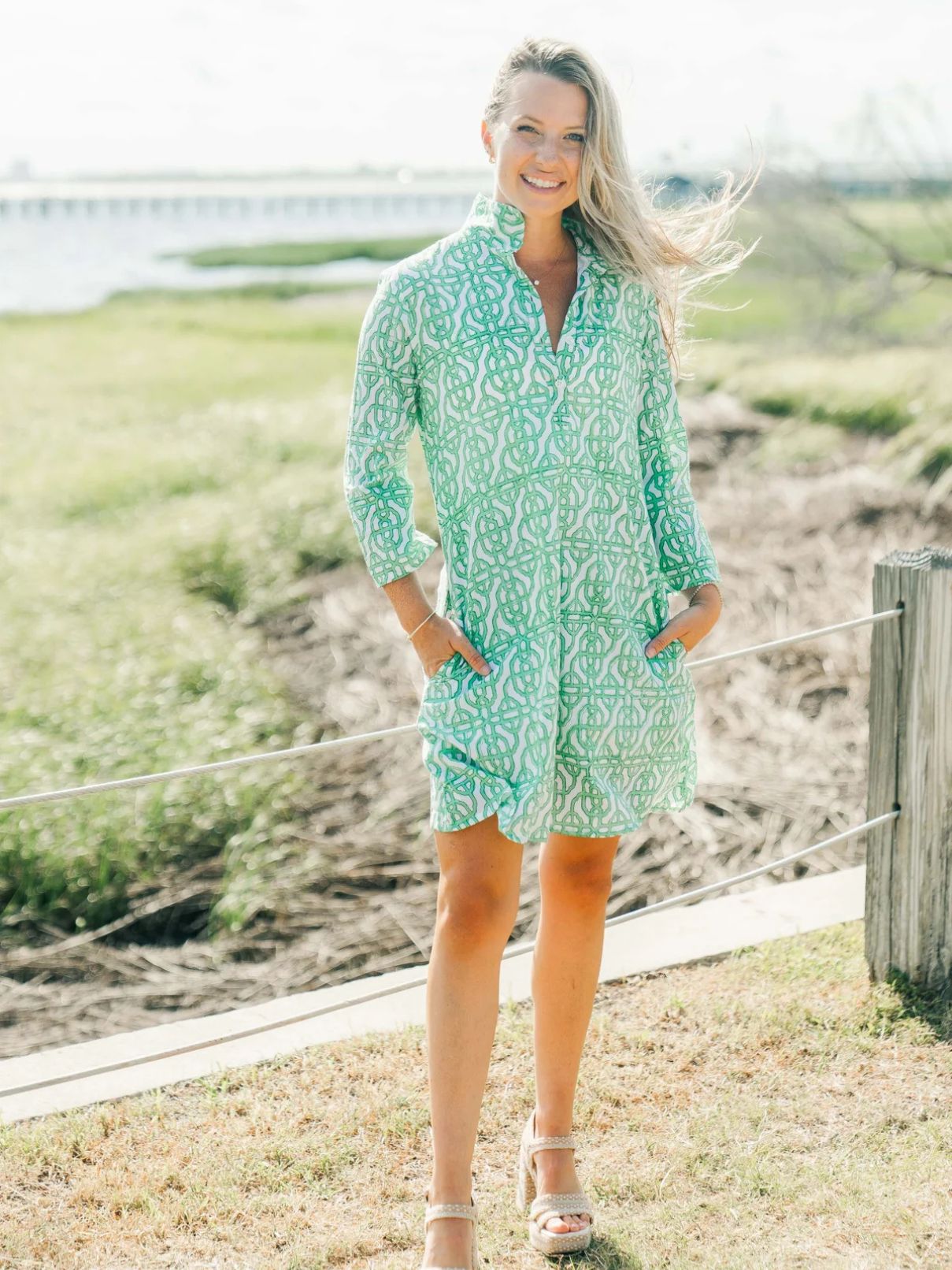 Victoria Dunn Sully Mandarin Prism Dress
