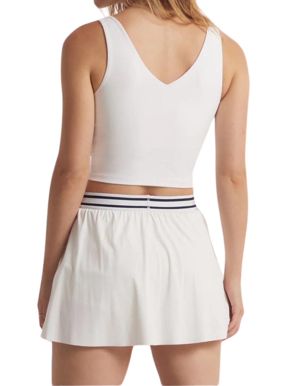 Z Supply Active V-neck Longline Tank Bra