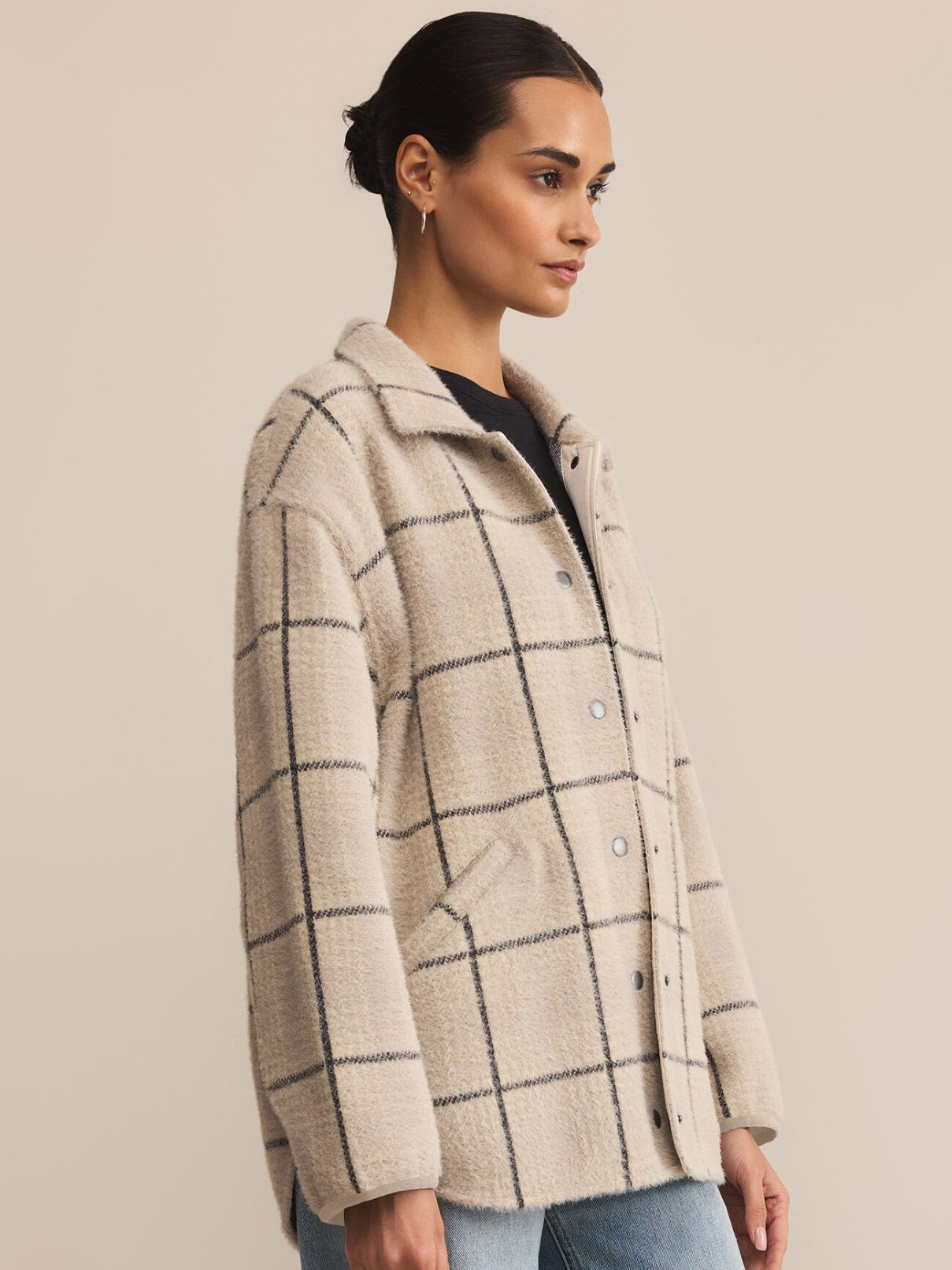 Z Supply Bronx Plaid Jacket