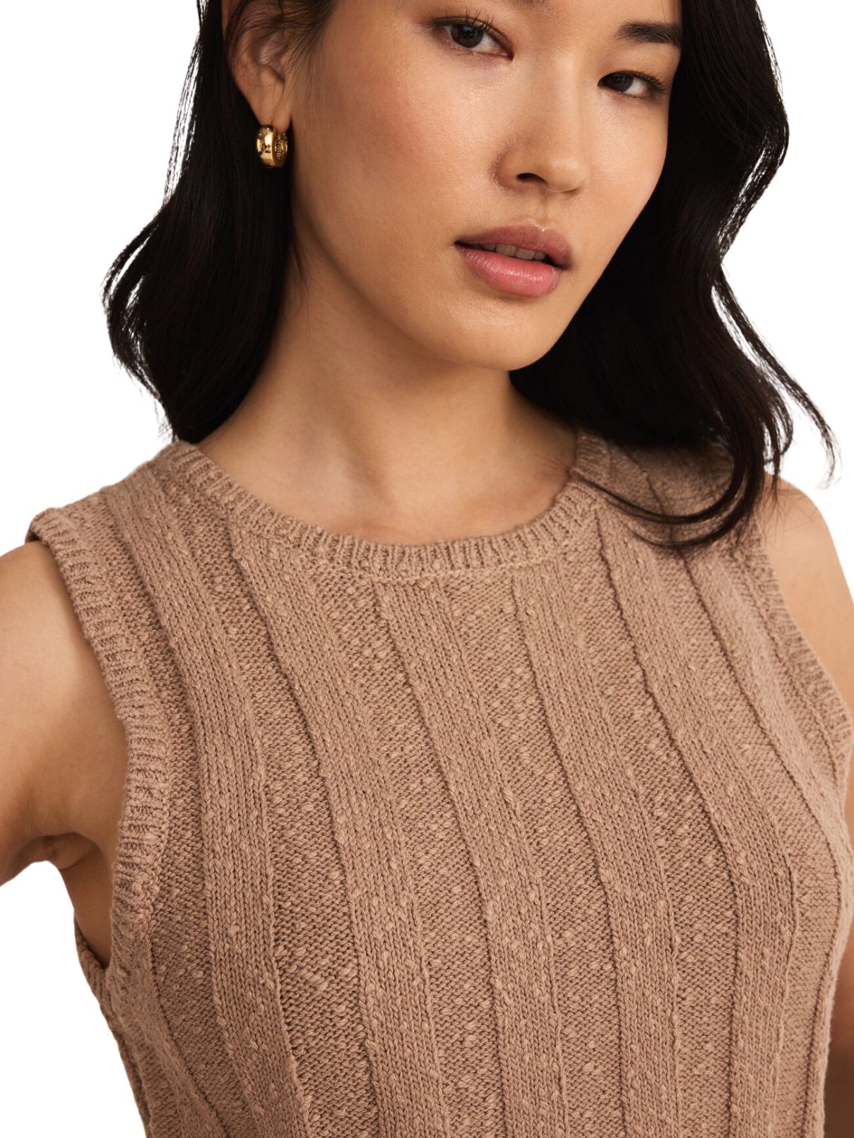 Z Supply Calan Top in Iced Coffee