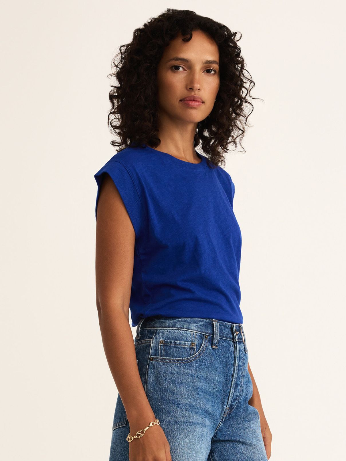 Z Supply Camino Slub Tee in Oceanside