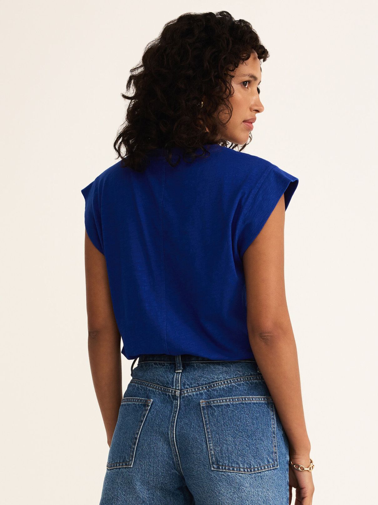 Z Supply Camino Slub Tee in Oceanside
