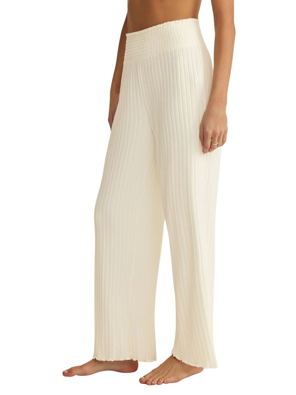 Z Supply Dawn Daydream Rib Lounge Set – Bone