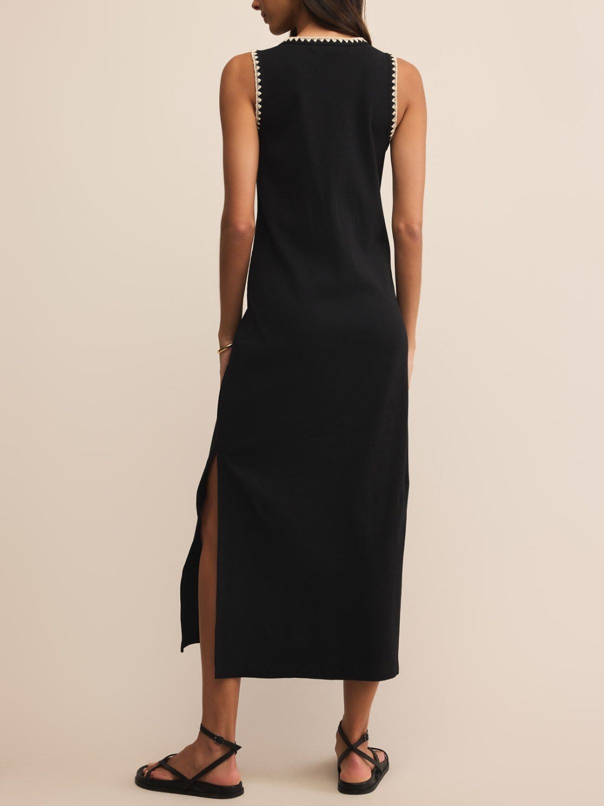 Z Supply Delamer Midi in Black