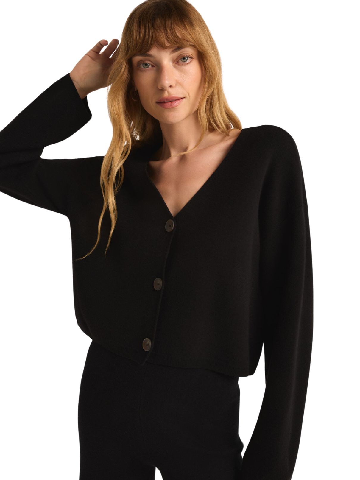 Z Supply Eastelle Cardigan in Black