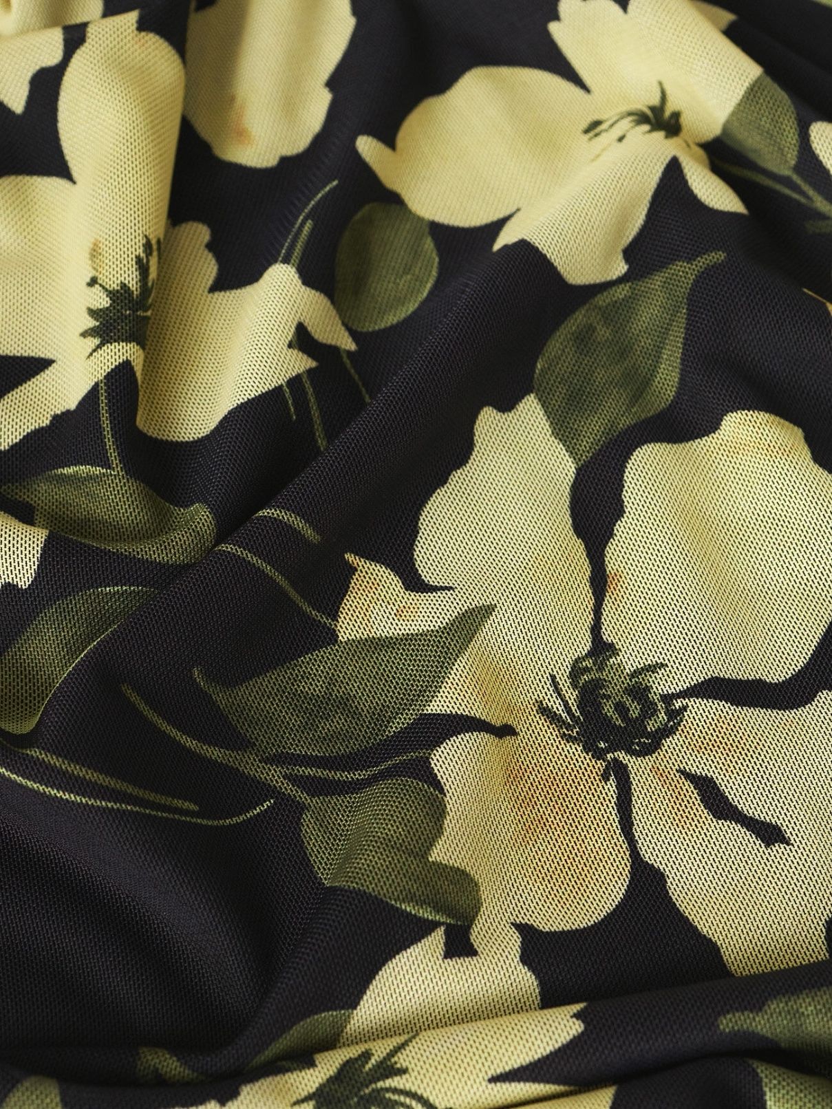 Z Supply Eda Ren Floral Mesh Skirt in Sunnyside