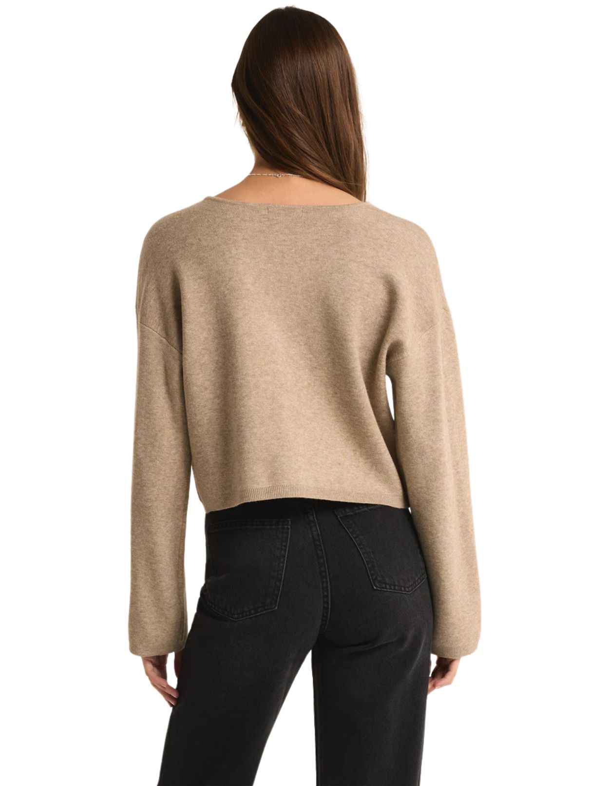 Z Supply Estelle Cardigan in Oatmeal Heather