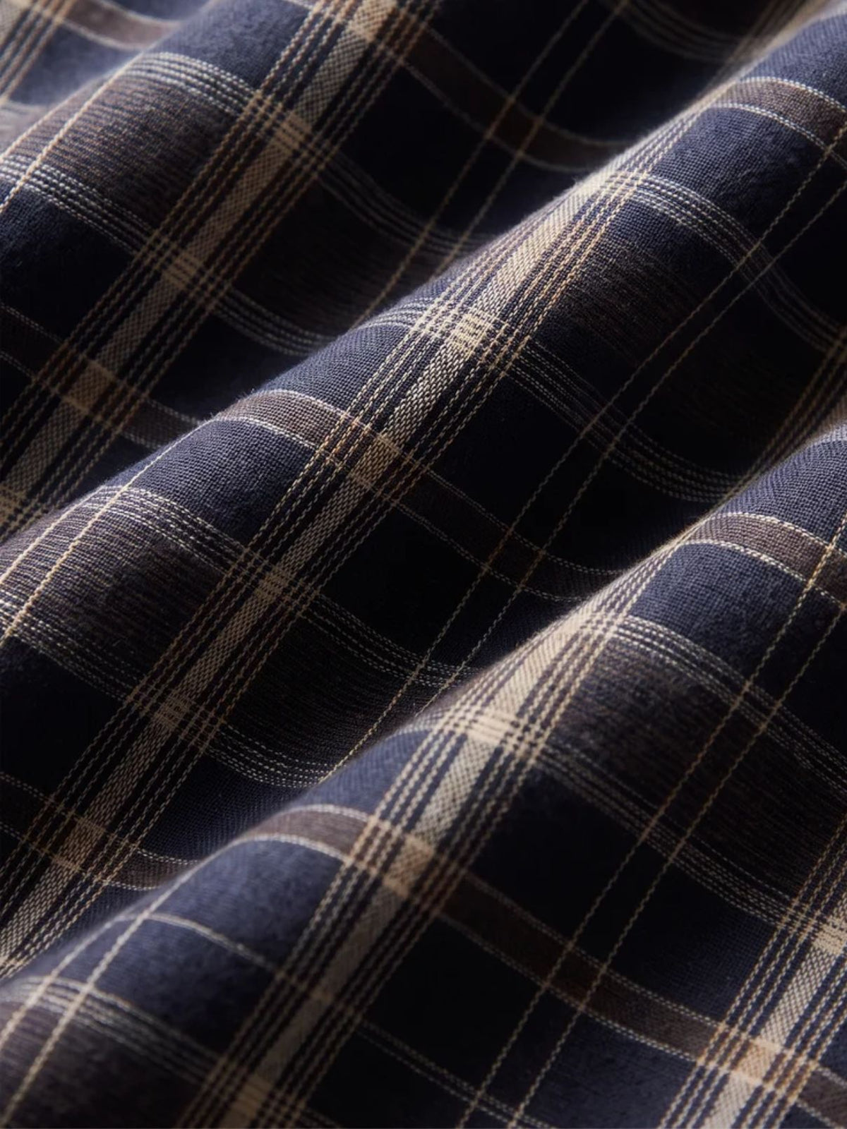 Z Supply Evermore Plaid Midi Dress in Eclipse