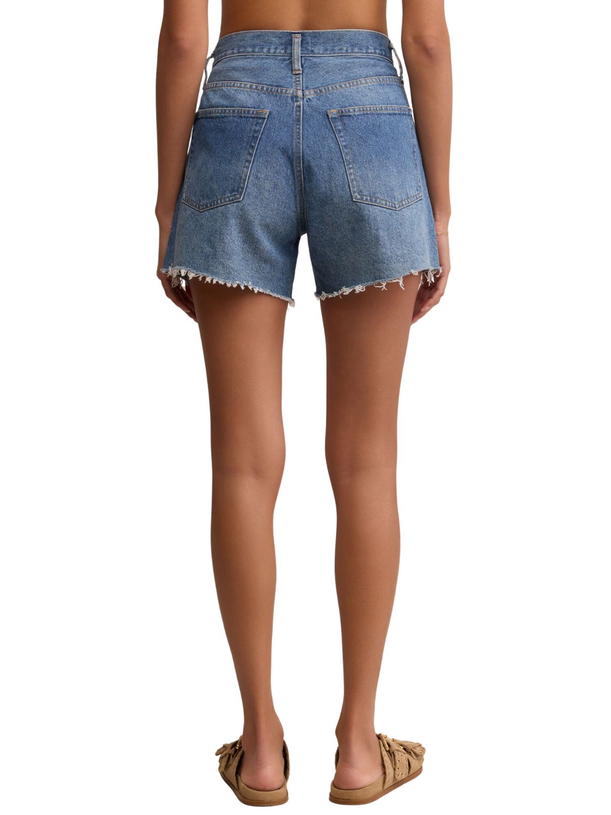 Z Supply Everyday Hi-Rise Short in Vintage Indigo