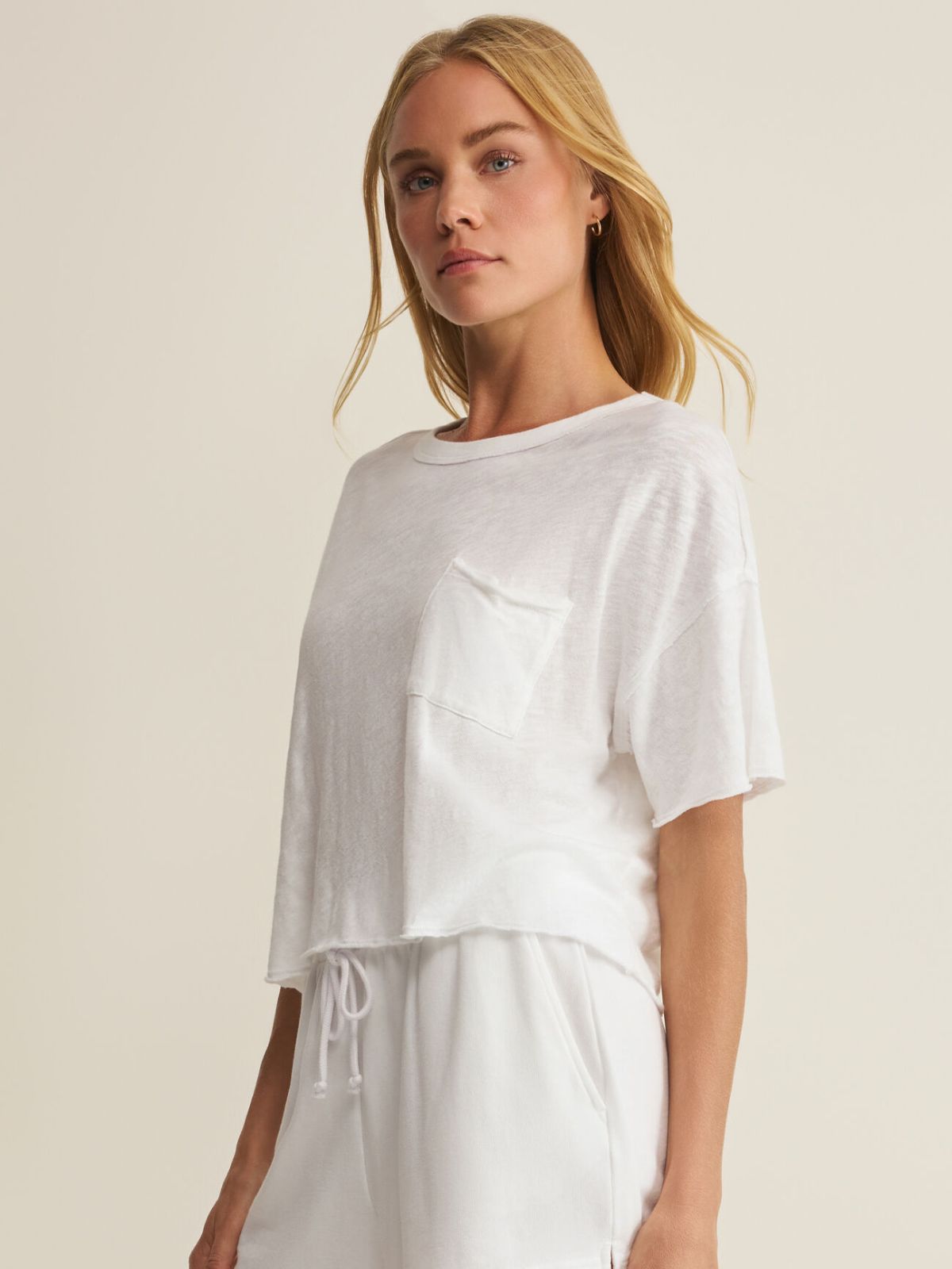 Z Supply Everyday Pocket Tee in White