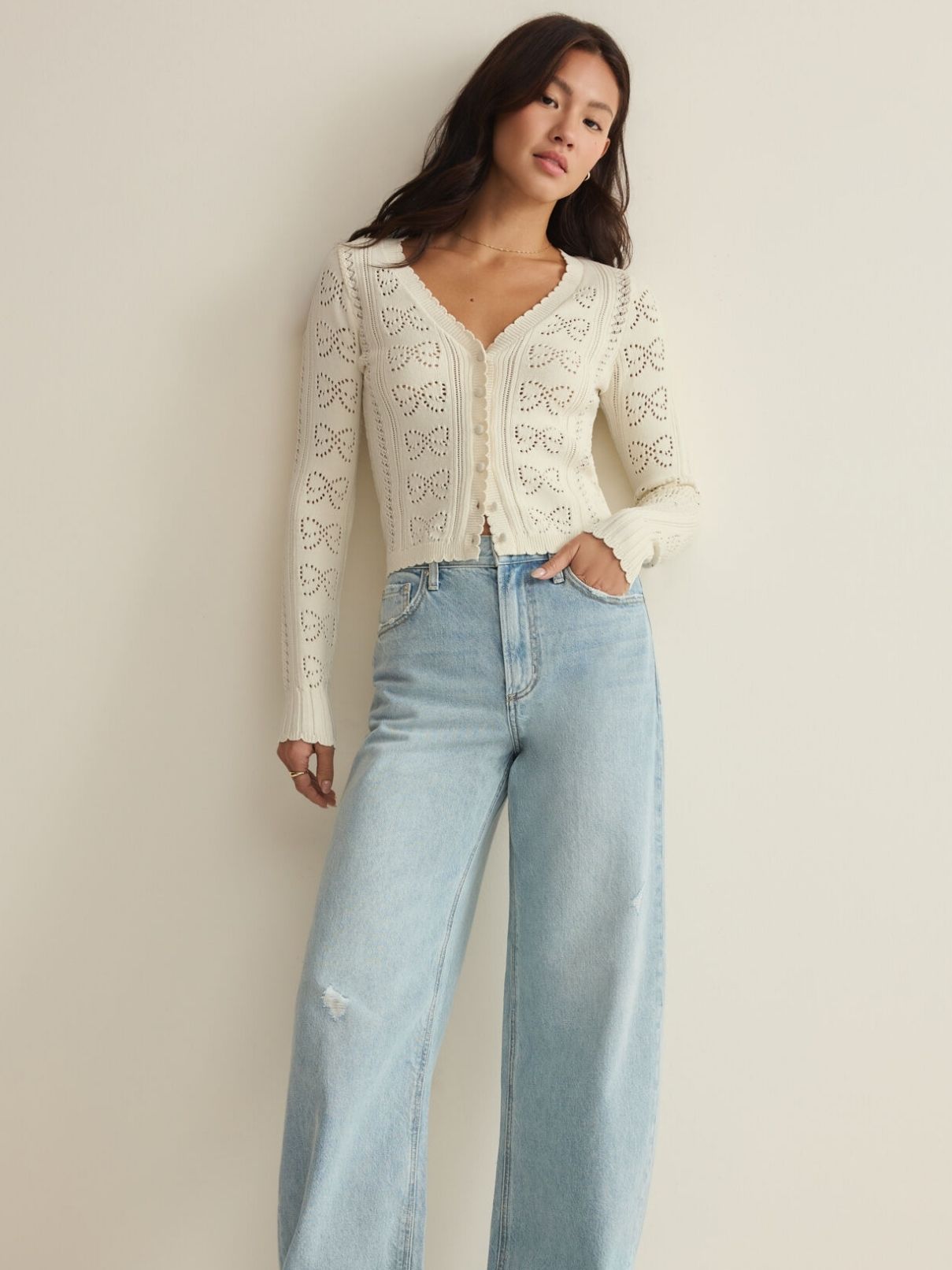 Z Supply Gema Cardiganin Cloud
