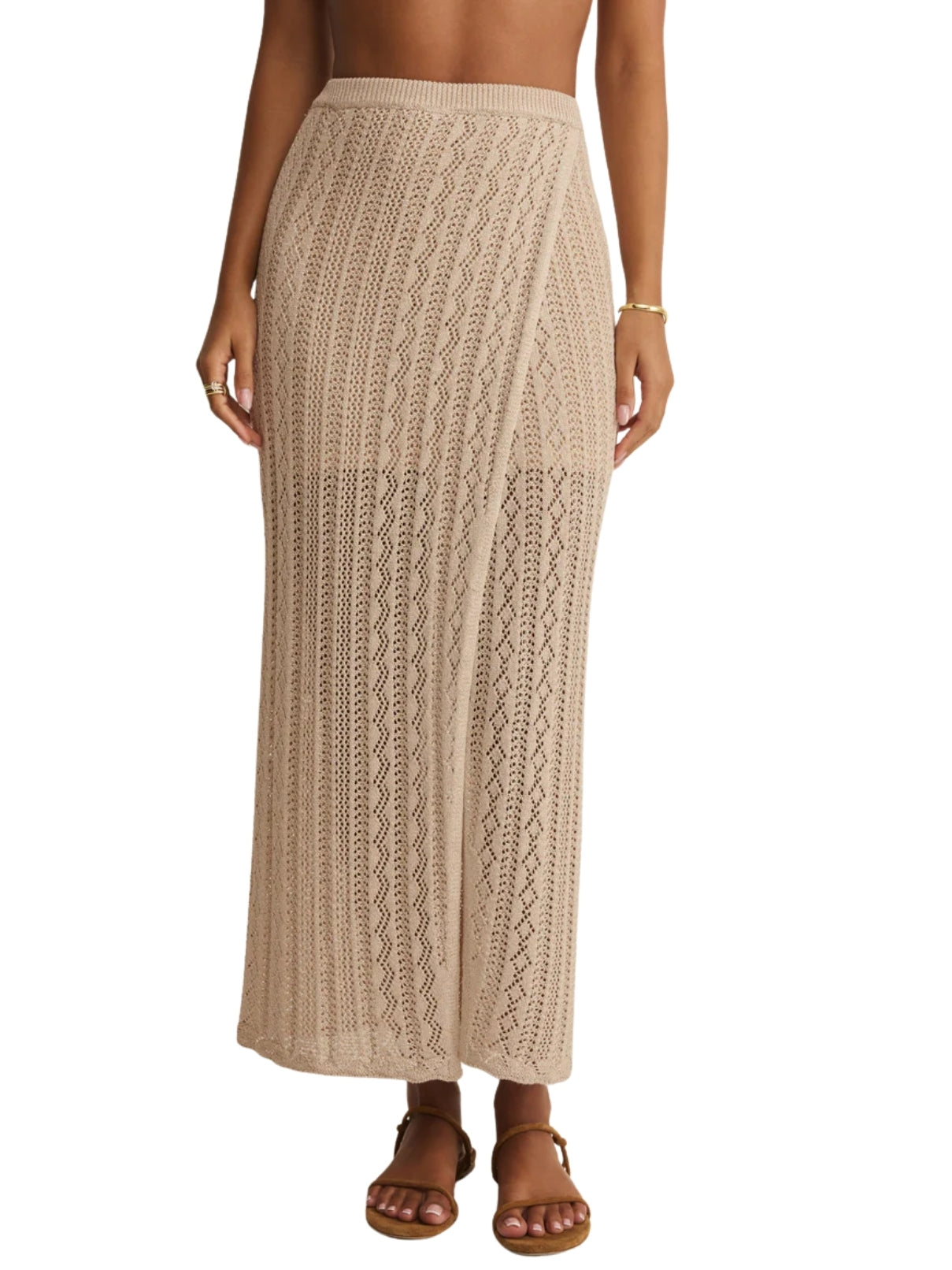 Z Supply Glimmer Midi Skirt