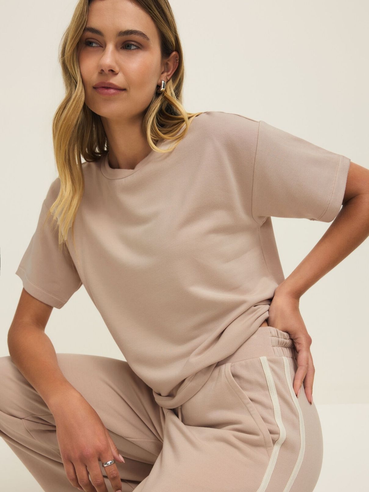 Z Supply Harbor Top in Parchment